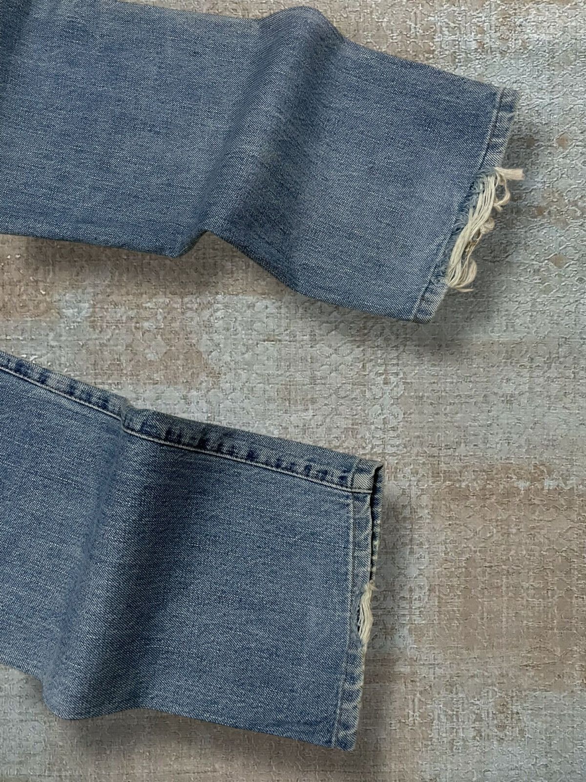 Levi's Vintage Clothing Vintage 1990s Designer Levis 502 Grunge Distressed Denim Size US 30 / EU 46 - 15 Thumbnail