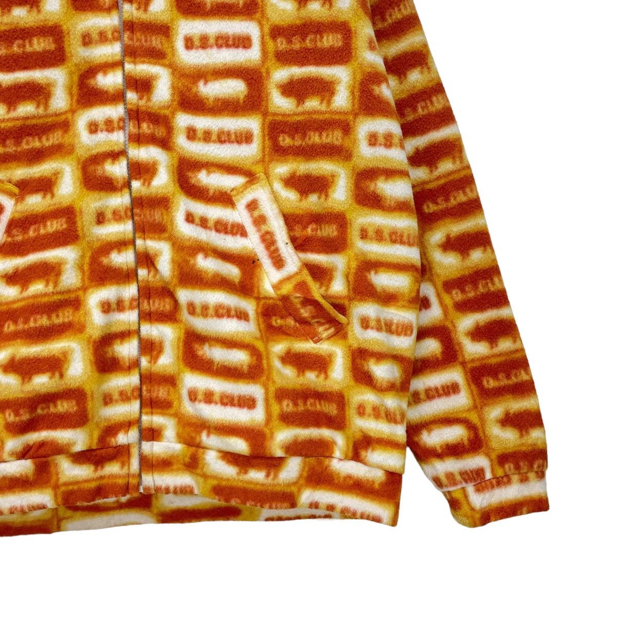 45rpm × Angel Blue × Japanese Brand Japanese Brand Drug Store Full Printed Hoodie Fleece Jacket Size US M / EU 48-50 / 2 - 3 Thumbnail
