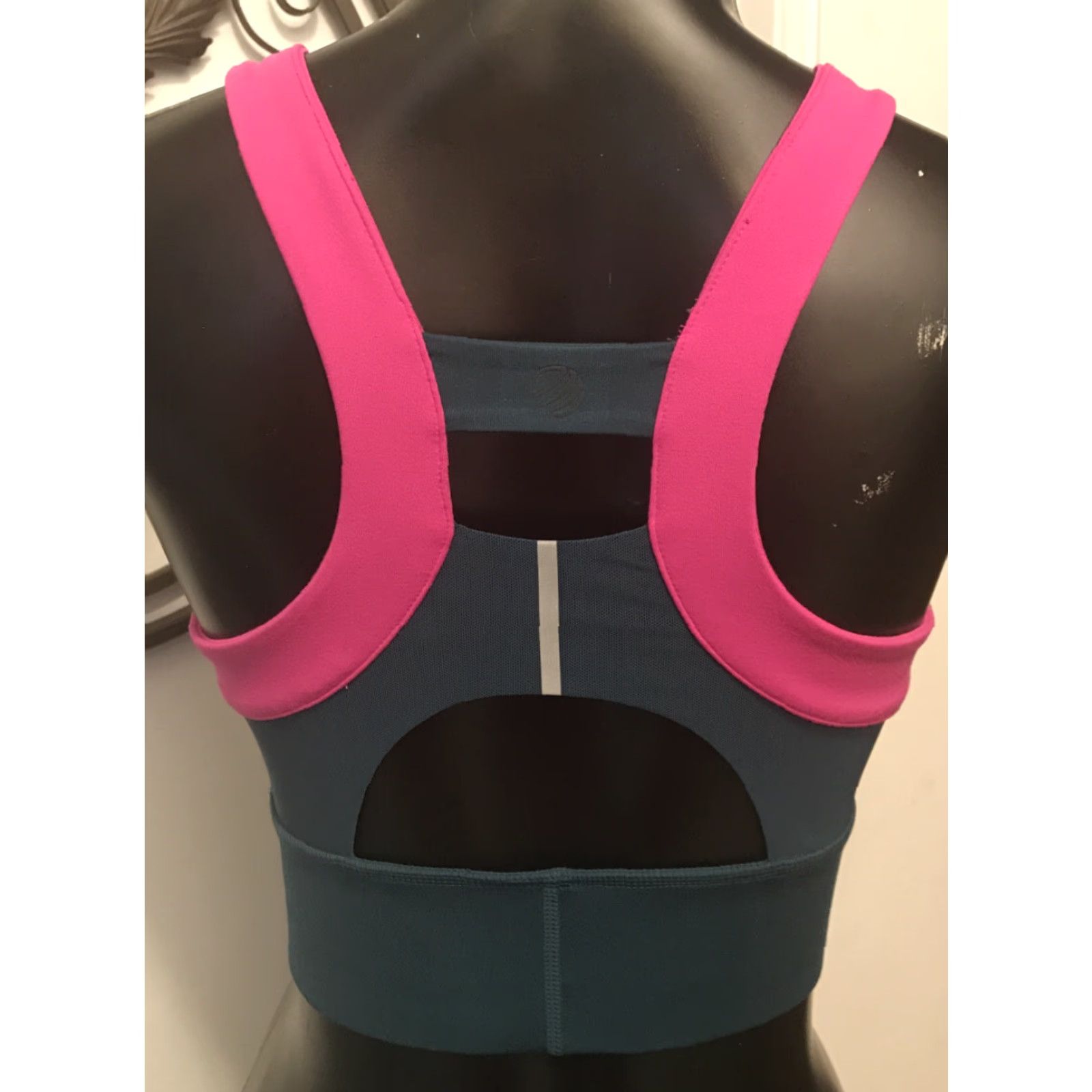 Pinko VINTAGE MPG Sport Bra Green Pink Shirt Womens Small Size ONE SIZE - 6 Thumbnail