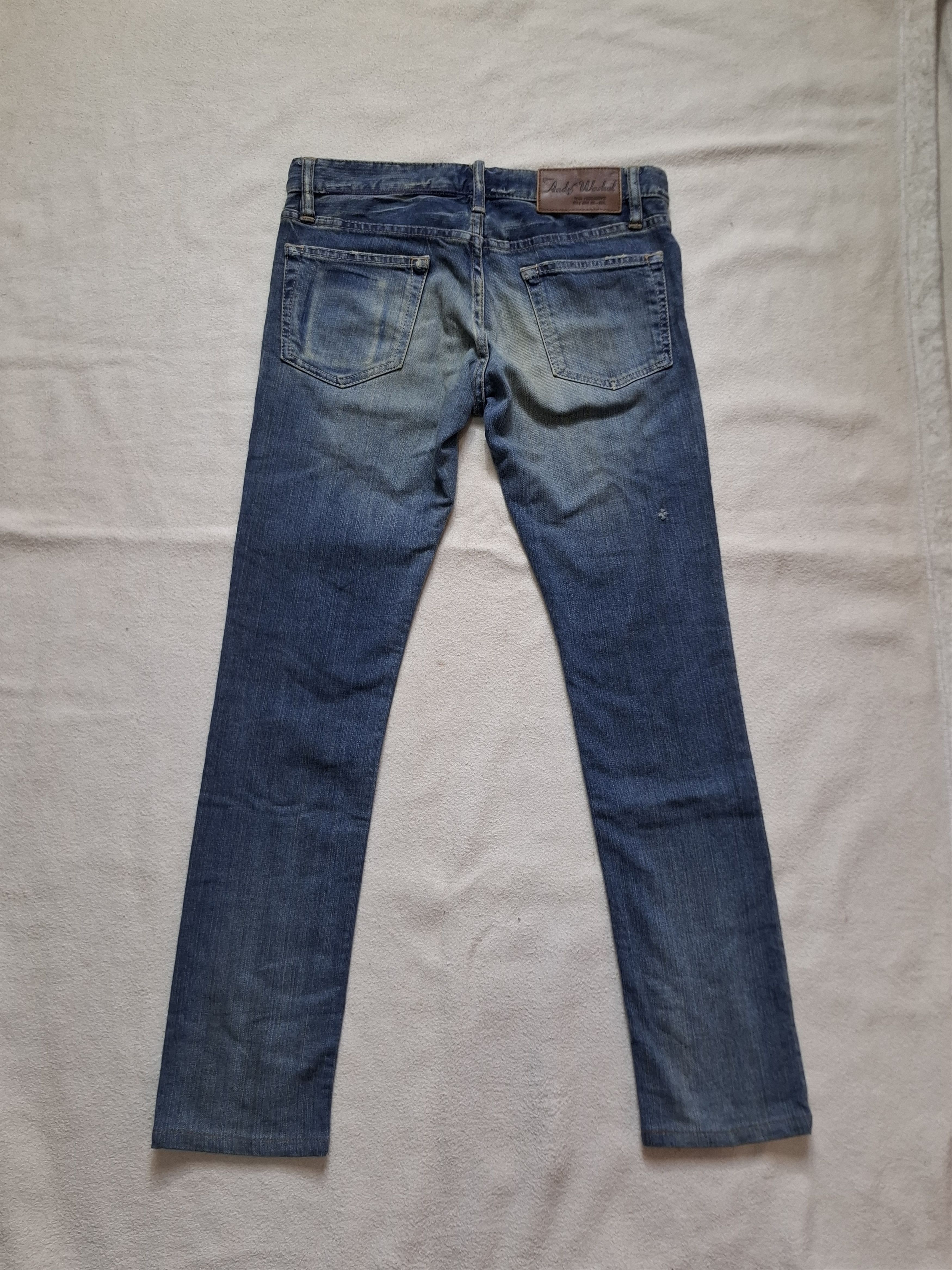 Hysteric Glamour Hysteric Glamour x Andy Warhol Washed Denim Slim Jeans Size 28" / US 6 / IT 42 - 2 Thumbnail