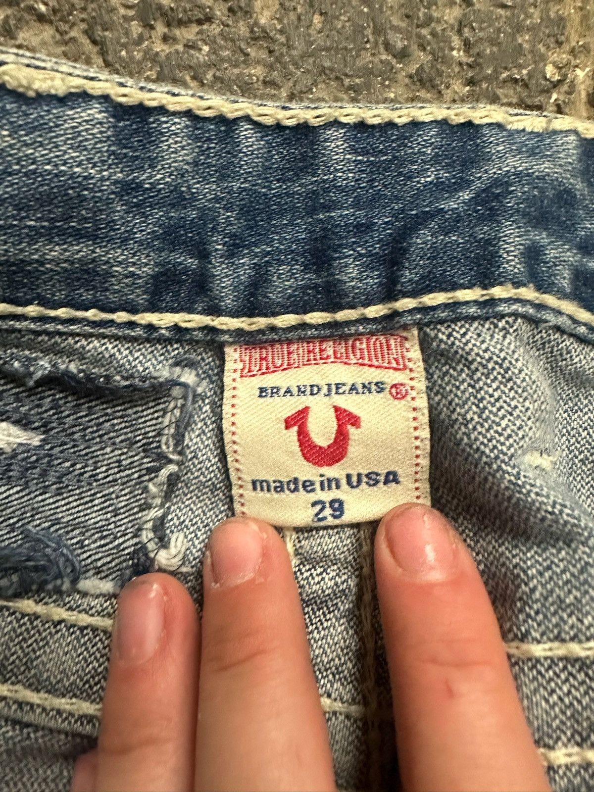 Y2k true religion flare jeans