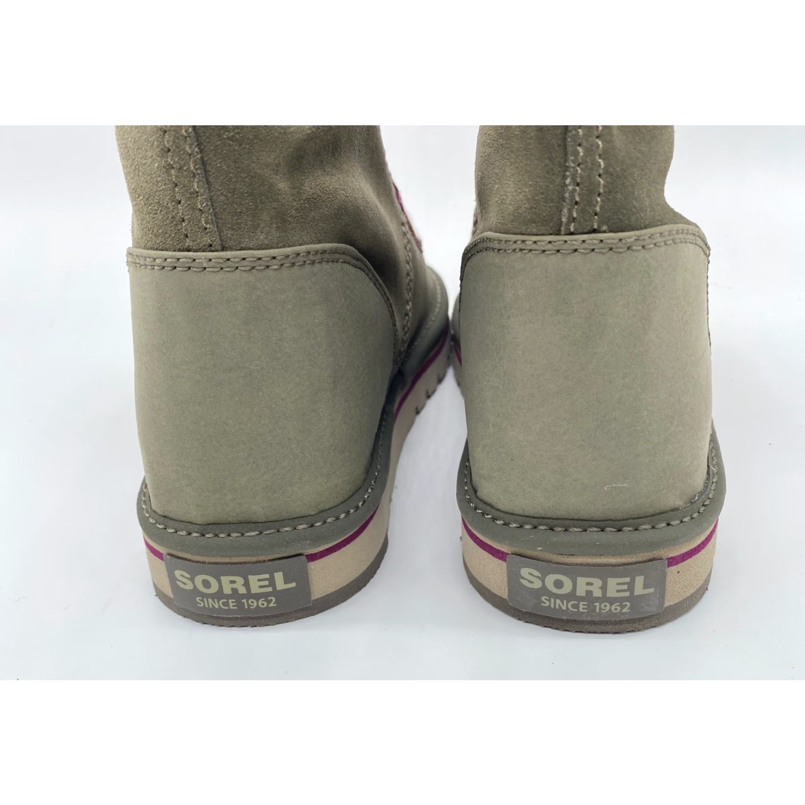 SOREL Sorel Newbie Tall Boots Women's 9.5 Peatmoss Winter Snow Boots Size US 8 / IT 38 - 4 Thumbnail