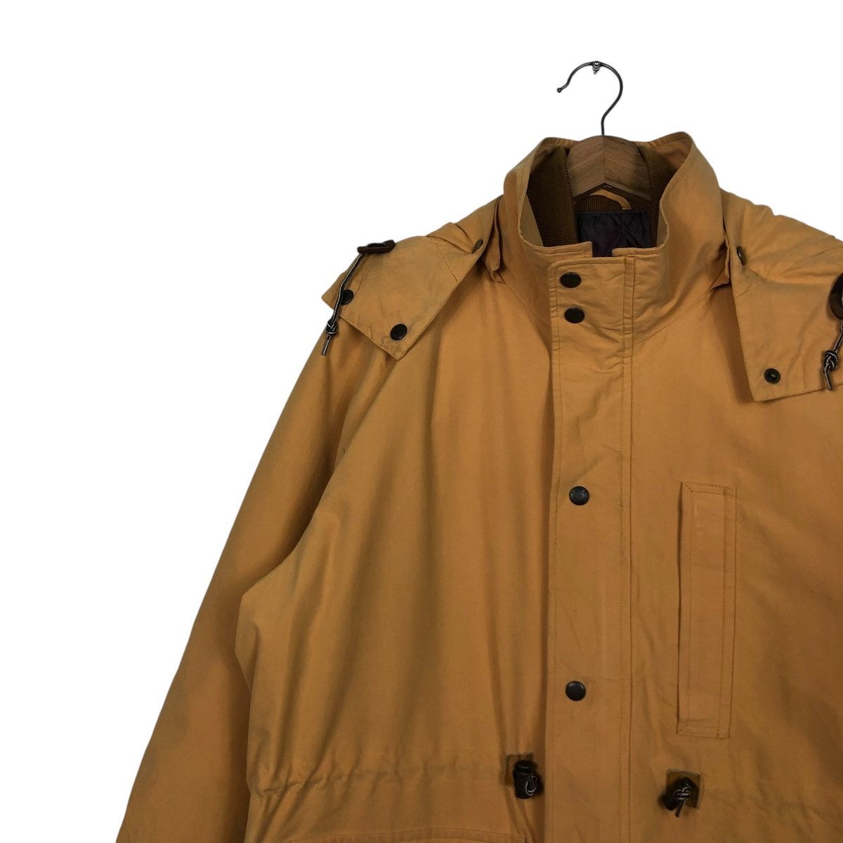 Burberry 🔥VINTAGE BURBERRYS BIKER JACKET HOODIE MULTI POCKETS Size US M / EU 48-50 / 2 - 8 Thumbnail