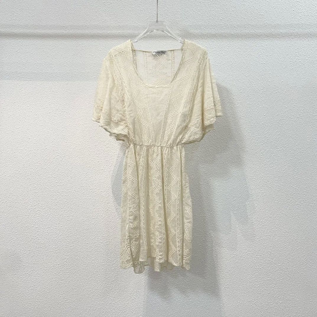 Dior Christian Dior Lace Mini Dress Size 38 Size S / US 4 / IT 40 - 1 Thumbnail