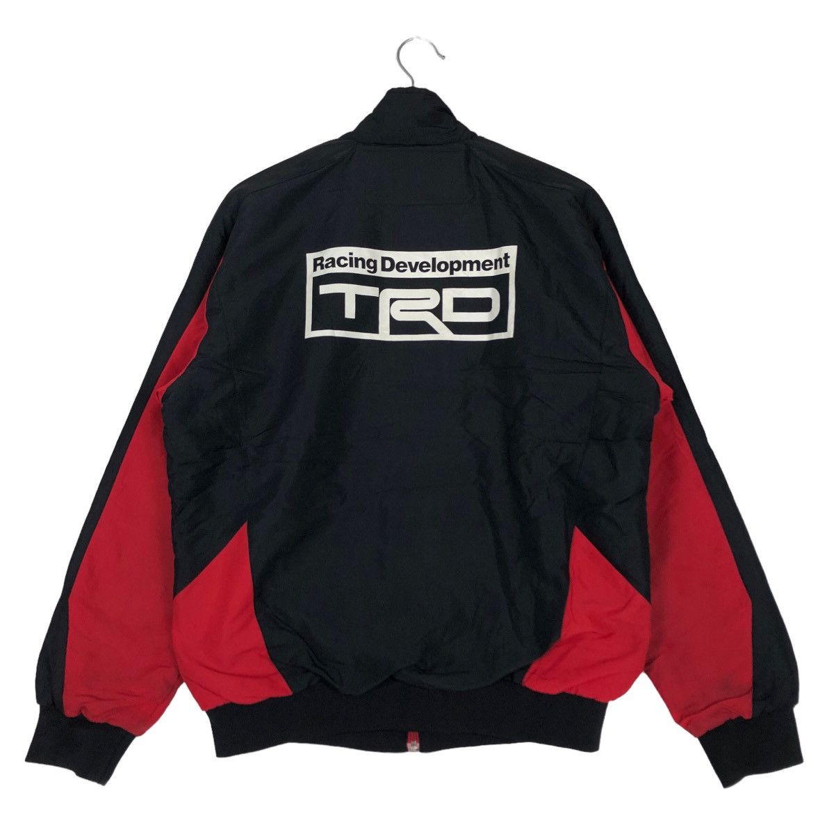 Japanese Brand VINTAGE RACING DEVELOPMENT TRD TOYOTA BOMBER JACKET Size US L / EU 52-54 / 3 - 8 Thumbnail