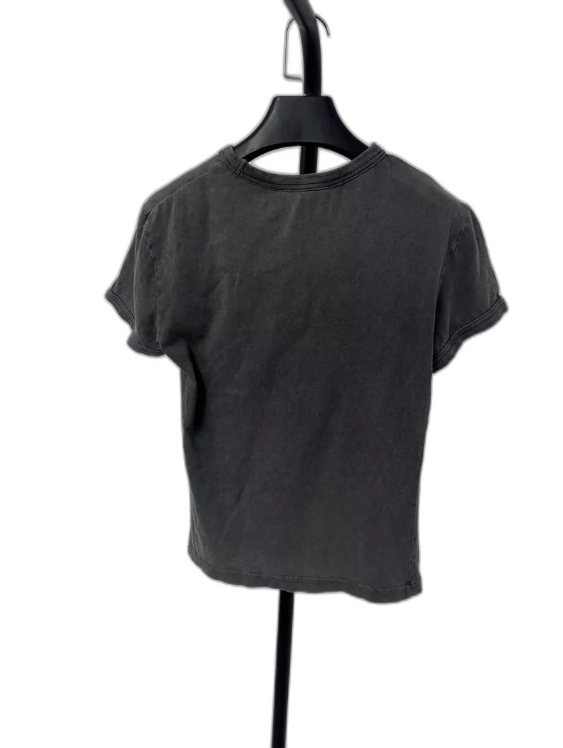 Comfortable Cotton Round Neck Short Sleeve T-Shirt-yf