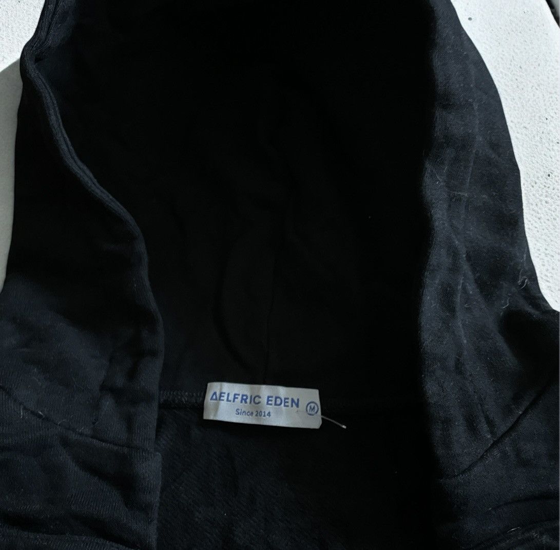 Japanese Brand × Vintage Aelfric Eden Black Crop top hoodie Y2K Japanese opium Size M / US 6-8 / IT 42-44 - 3 Thumbnail