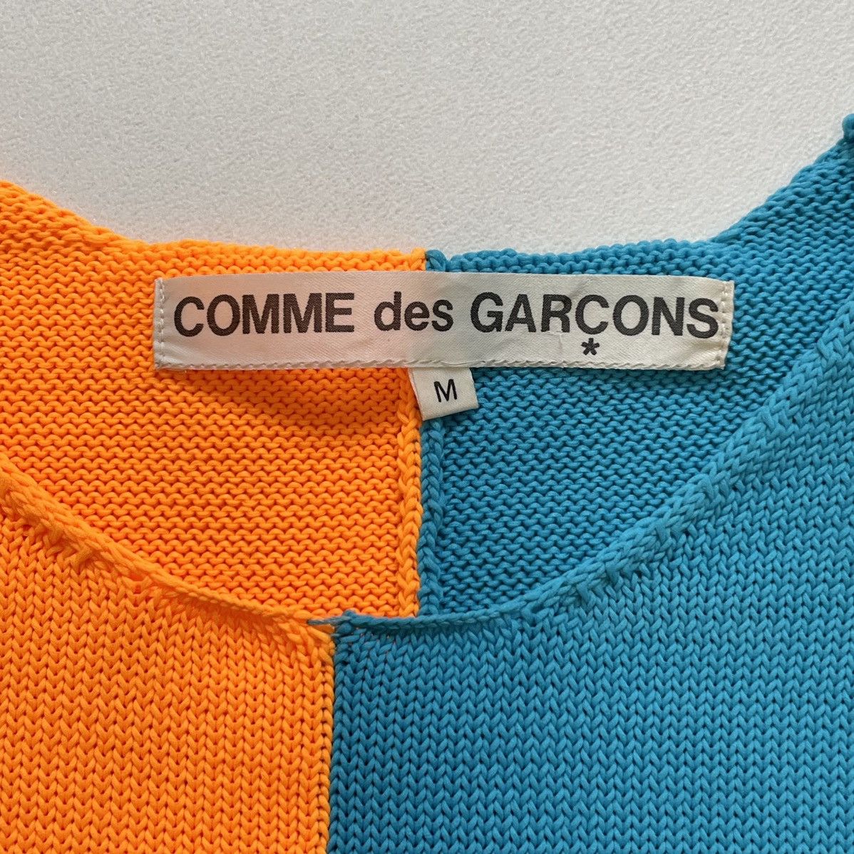 Comme des Garcons A/W 95 ‘Panelled Colour Block’ Knit Sweater Size M / US 6-8 / IT 42-44 - 4 Thumbnail