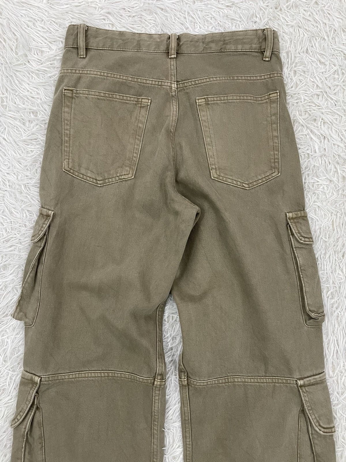 Zara Multi Big Cargo Pockets Zara Baggy Flair Pants Size US 32 / EU 48 - 8 Thumbnail
