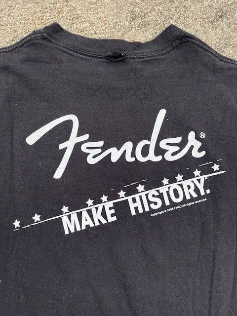 Band Tees × The Rolling Stones × Vintage 2008 Rolling Stones x Scorsese Fender Rock Band Concert Tour Size US XL / EU 56 / 4 - 9 Thumbnail