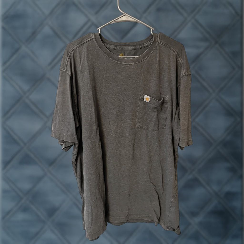 Carhartt Carhartt Relaxed Fit Pocket Tee Mens Size 2XL Gray T Shirt Short Sleeve Crew Neck Size US XXL / EU 58 / 5 - 1 Thumbnail
