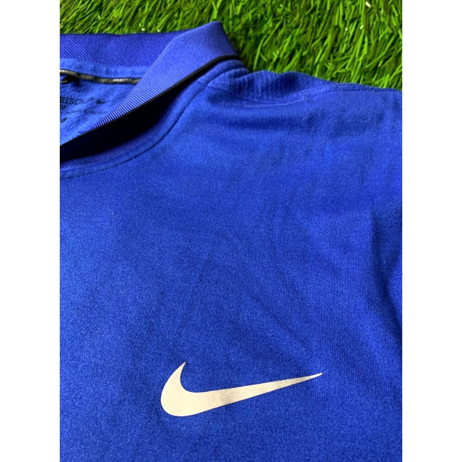 Nike Nike Golf Modern Fit Polo Shirt Mens L Blue Polo Shirt Diamond Sportswear 2016 Nike Golf Size US L / EU 52-54 / 3 - 3 Thumbnail
