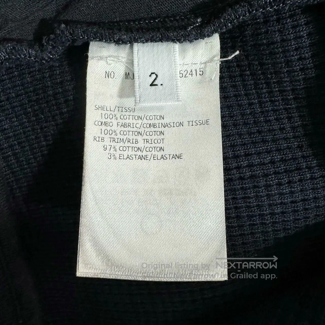 Thom Browne Thom Browne Navy Waffle Stripe Shorts Size 2. Size US 26 / EU 42 - 4 Thumbnail