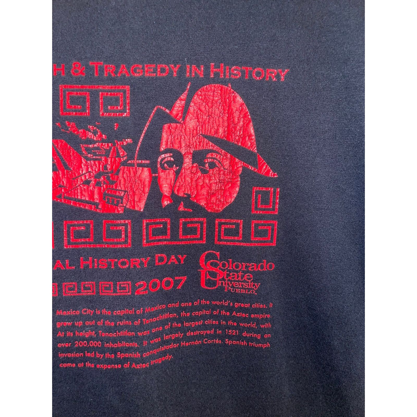 Fruit Of The Loom Vintage CSU Shirt National History Day History Tee 2000s Xl Size US XL / EU 56 / 4 - 3 Thumbnail