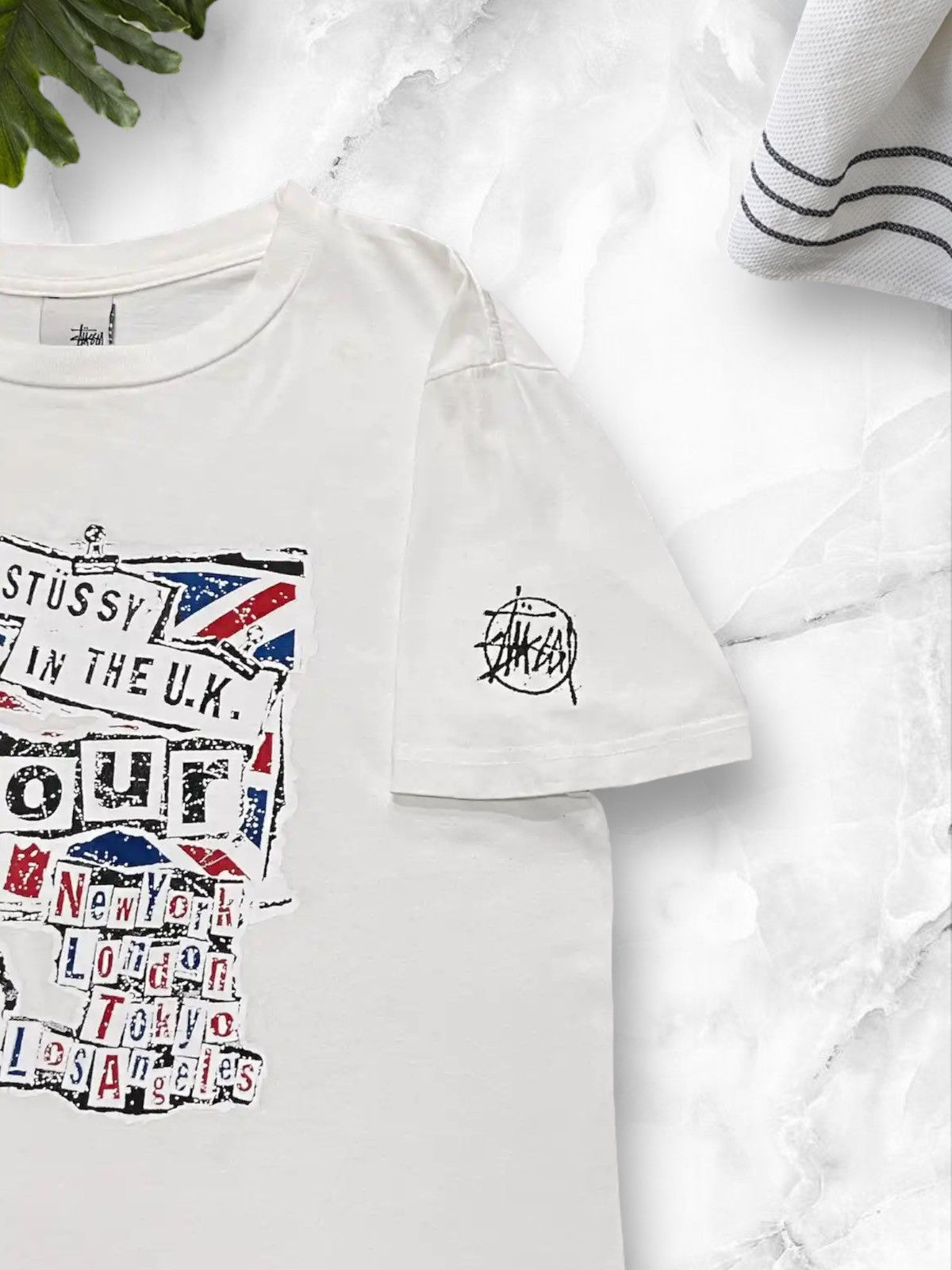 Seditionaries × Stussy × Vintage Vintage 90’s Stussy Sex Pistol Tour Tshirt Rare Size US M / EU 48-50 / 2 - 5 Thumbnail
