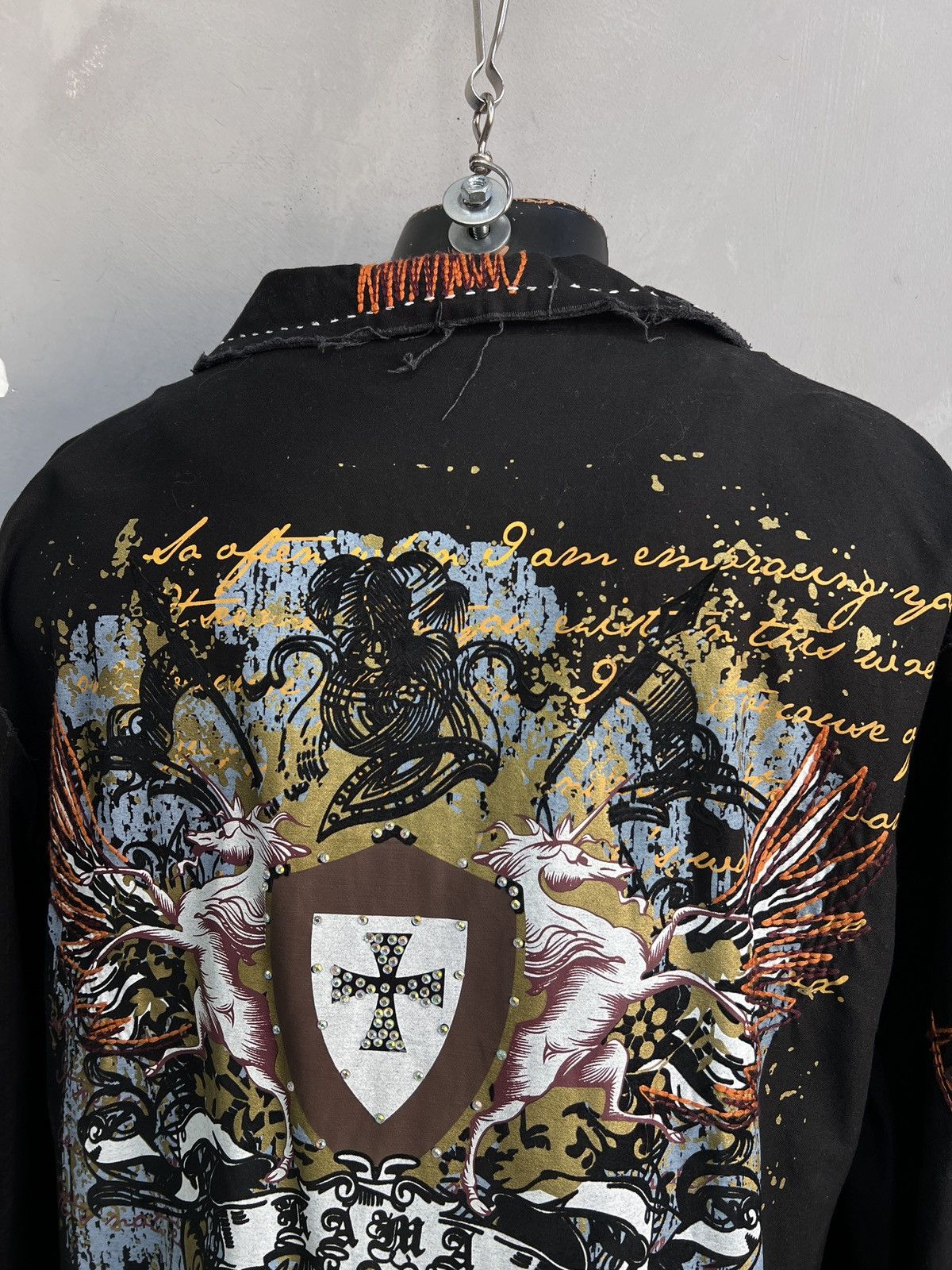 PPFM Rare stitching hysteric glamour style cotton blazer jacket Size US L / EU 52-54 / 3 - 8 Thumbnail