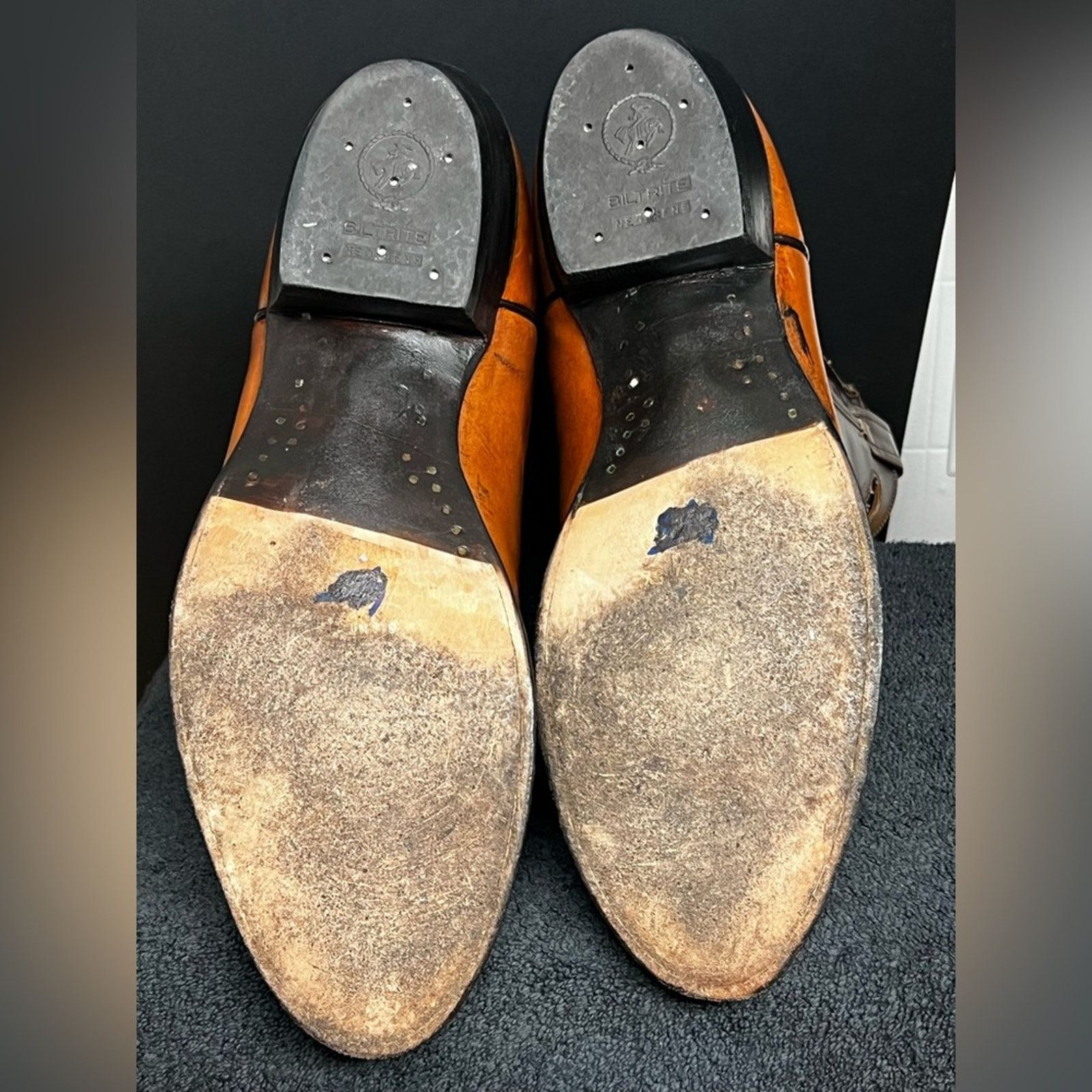 Nocona NOCONA 21200 Cowboy Peanut Butter Tan Leather Boots Men 13 D Size US 13 / EU 46 - 10 Thumbnail