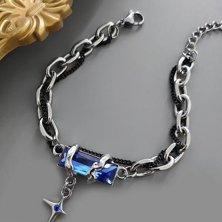 Jewelry Vintage Bracelet Y2K Punk Chain Gotch Bracelets Chains Size ONE SIZE - 4 Thumbnail