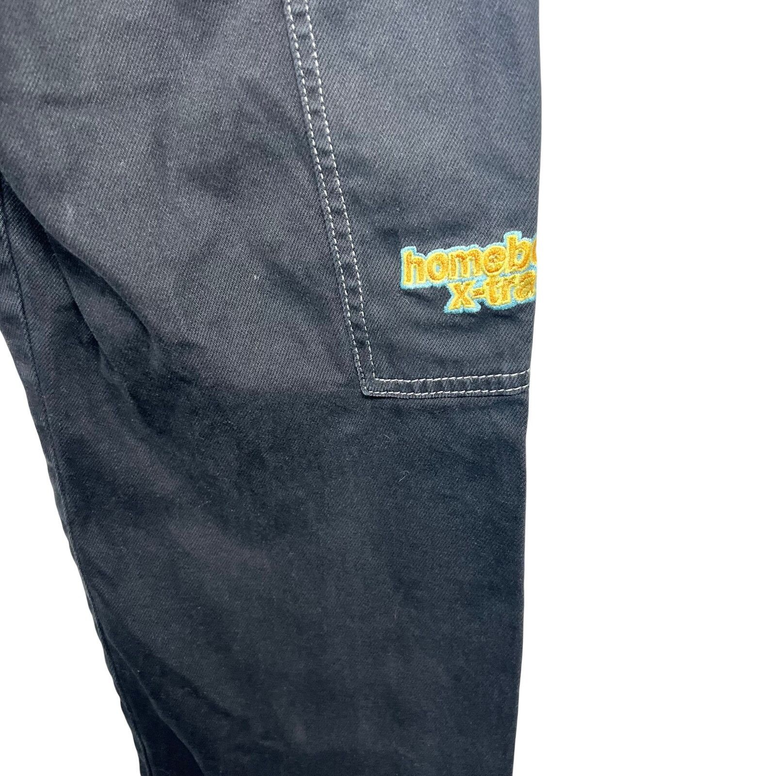 Other Home Boy Loud Couture Baggy Black Pants 25x30 Size 25" / US 0 / IT 36 - 7 Thumbnail
