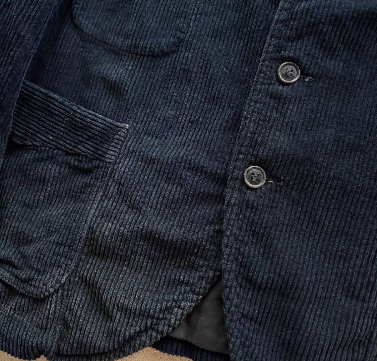 RRL Ralph Lauren RRL Ralph Lauren Double RL Indigo Corduroy Blazer K22 Size US L / EU 52-54 / 3 - 5 Thumbnail