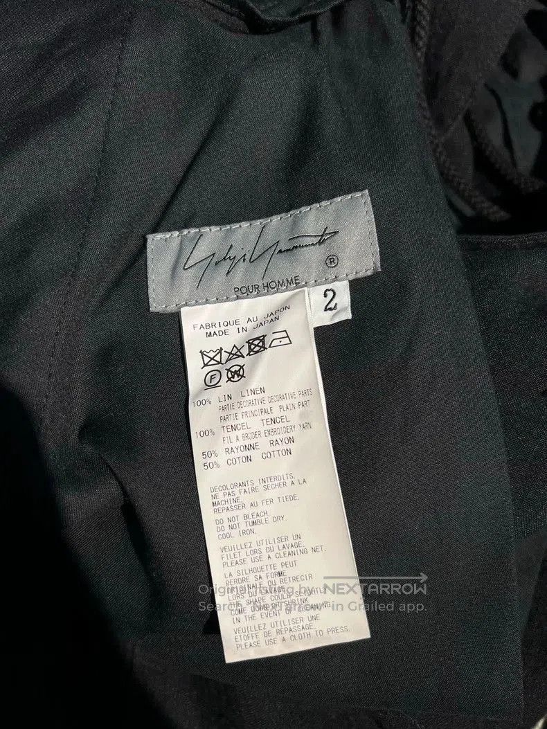 Yohji Yamamoto YOHJI YAMAMOTO 2021SS Linen Casual Pants. Size US 30 / EU 46 - 4 Thumbnail