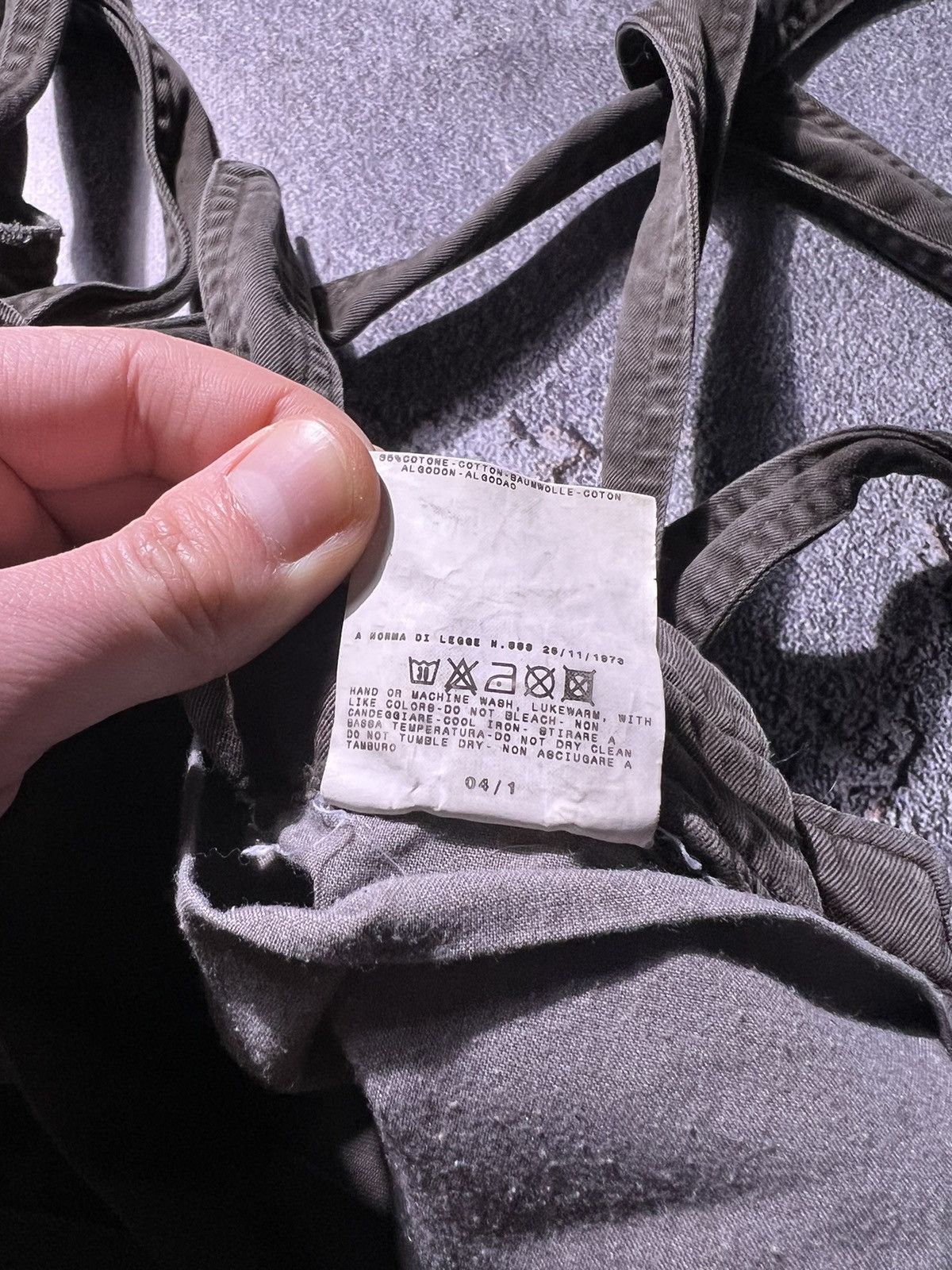 Versace 90's Versace Army-Military Y2k Cargo Overall Size US 34 / EU 50 - 13 Thumbnail