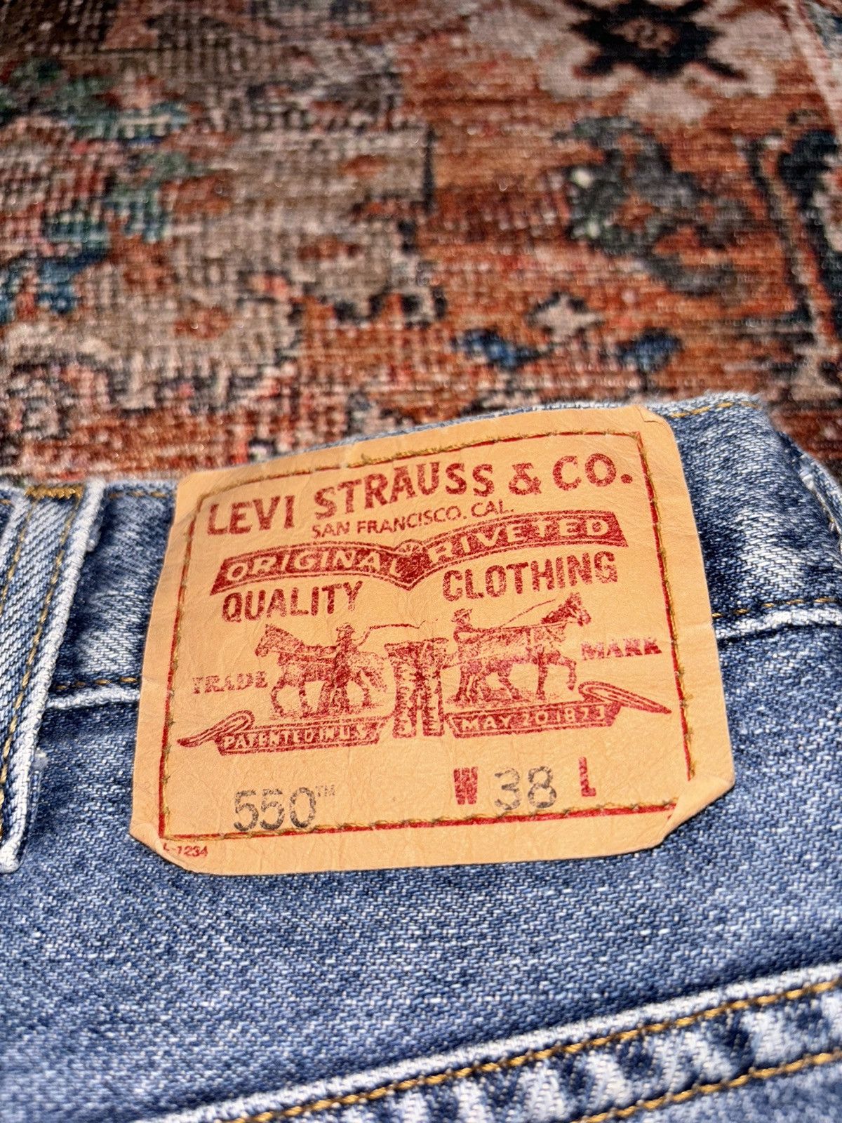 Levi's × Vintage Vintage Levi’s Jean shorts Size US 38 / EU 54 - 4 Thumbnail
