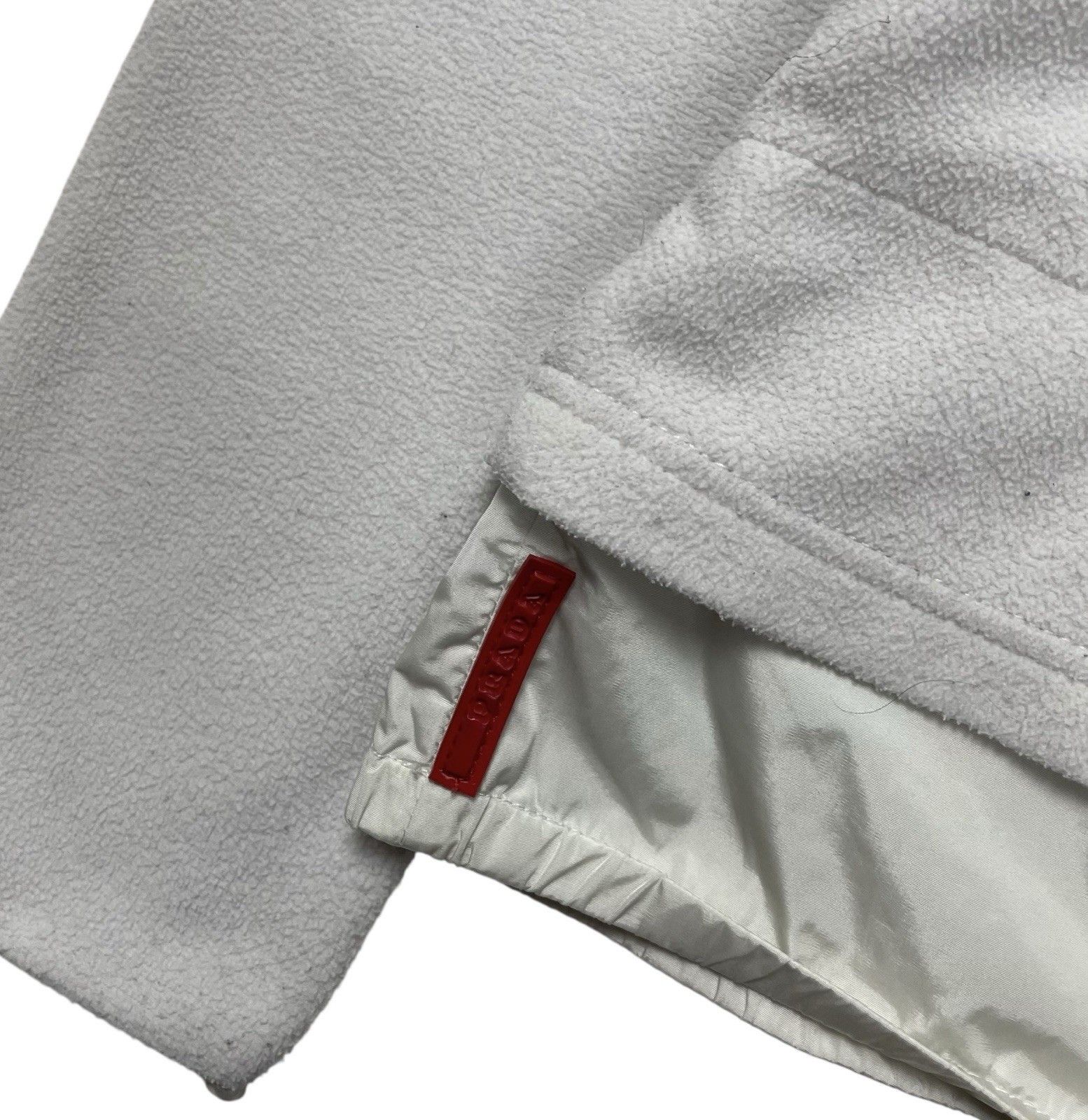 Prada Vintage Prada Sport Fleece Toggle Nylon Skirt White Womens M Size M / US 6-8 / IT 42-44 - 3 Thumbnail