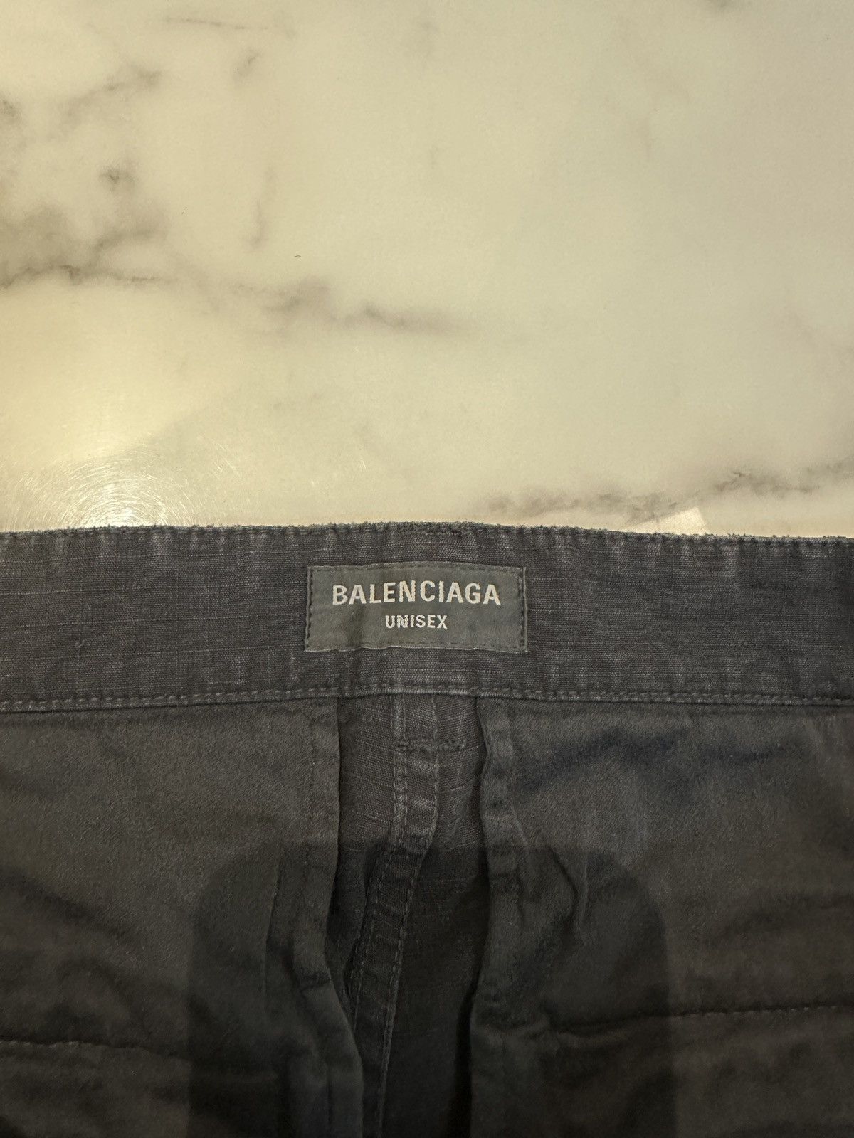 Balenciaga Balenciaga Destroyed Cargo Pants Mud Dyed Size US 36 / EU 52 - 12 Thumbnail