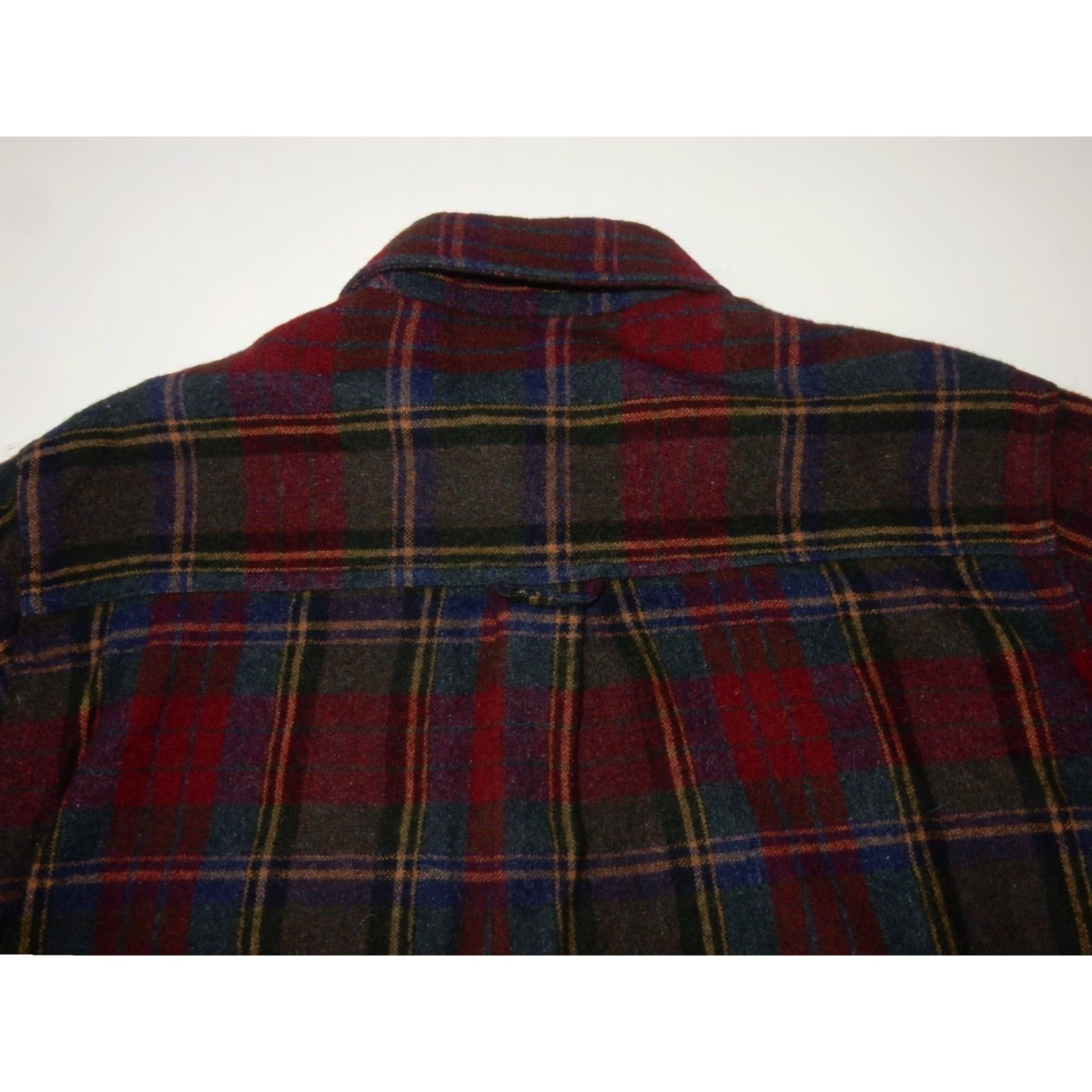 Abercrombie & Fitch VINTAGE Abercrombie & Fitch Men Button-Up Shirt Wool Plaid Red M Long Sleeve Size M Size US M / EU 48-50 / 2 - 4 Thumbnail