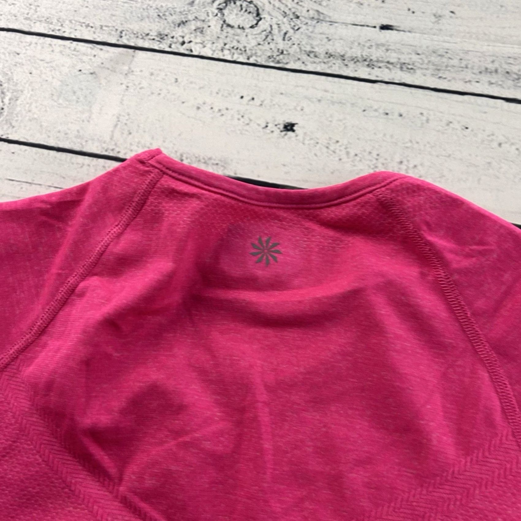 Athleta Athleta Short Sleeve T-Shirt Women S Pink Athletic Top Women’s Small Size S / US 4 / IT 40 - 5 Thumbnail