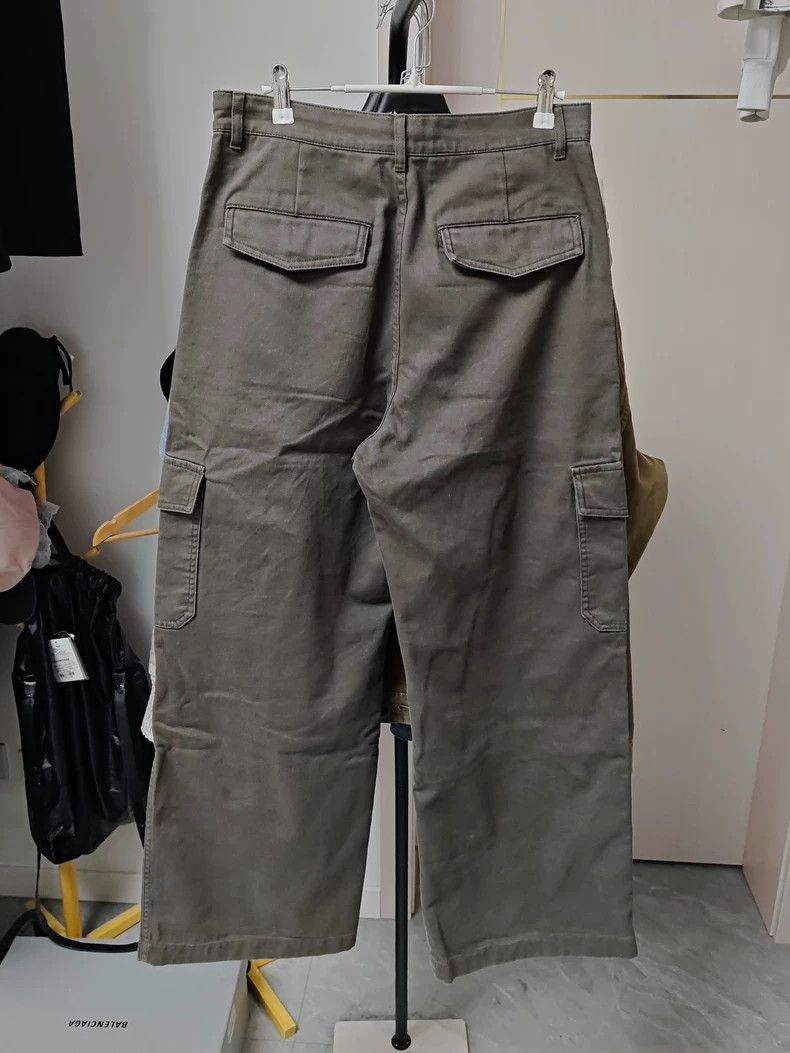 Acne Studios Acne Studios SS24 Solid multi-pocket zip wide pants 2503-Ne Size US 44 / EU 60 - 2 Thumbnail