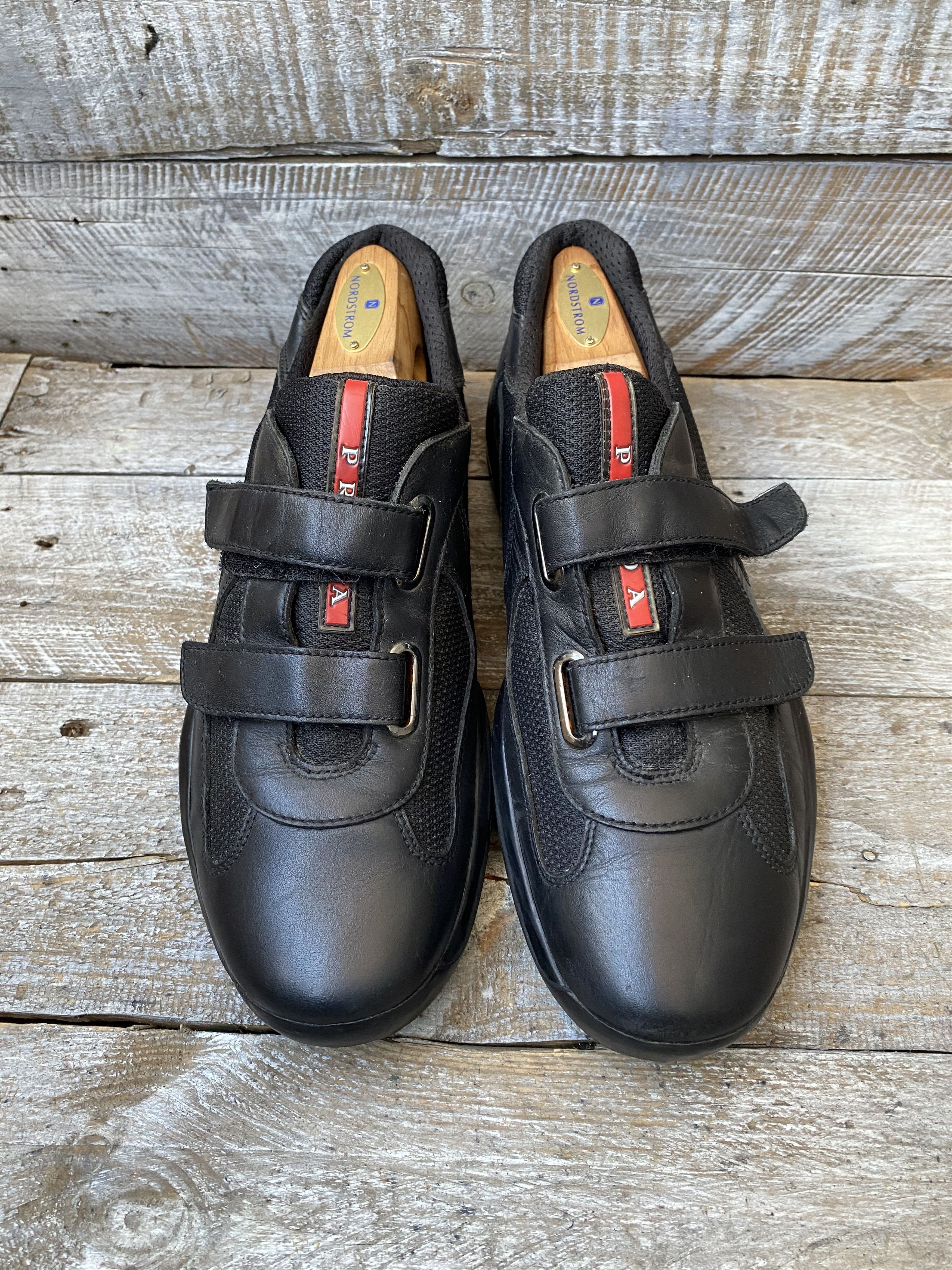 Prada Prada american cup strappy low top sneakers sz 8 Size US 8 / EU 41 - 9 Thumbnail