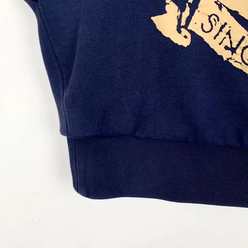 Louis Vuitton Louis Vuitton 22 navy logo printed chain cotton crewneck s Size S / US 4 / IT 40 - 5 Thumbnail
