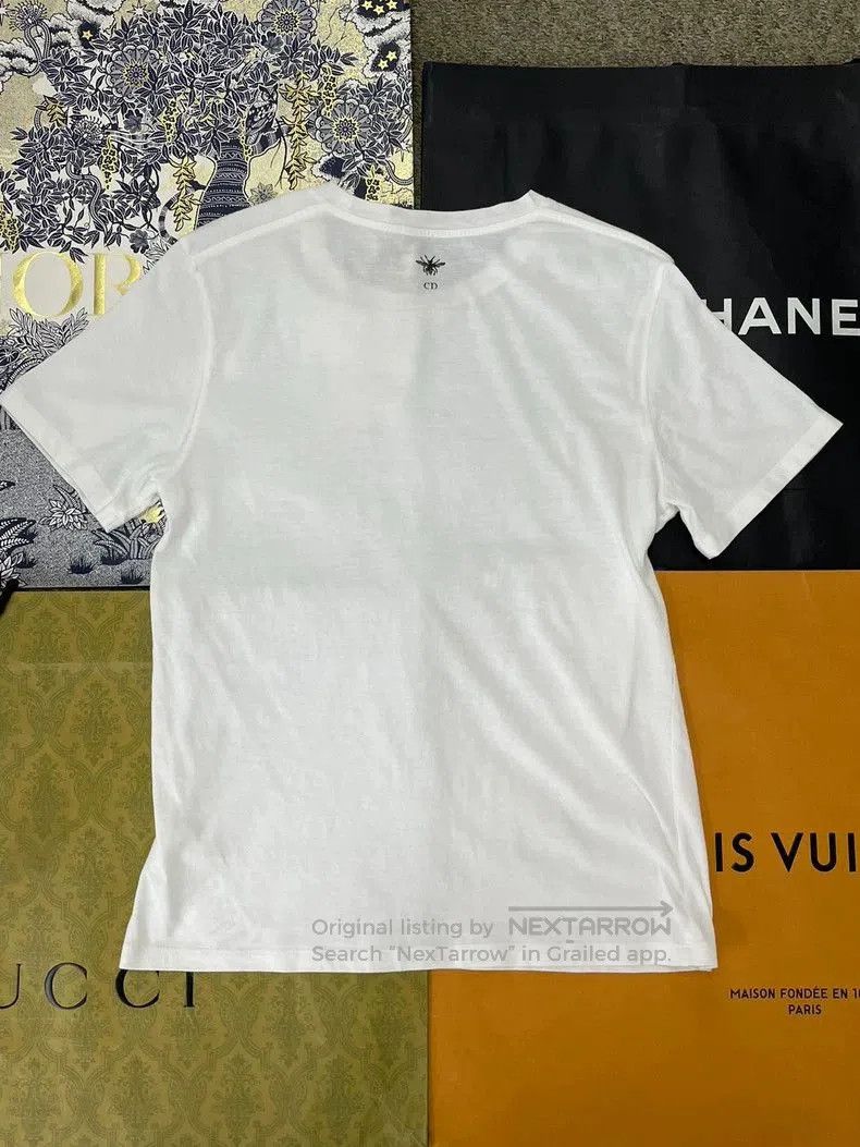 Dior Dior Floral Butterfly Print Short Sleeve T-shirt. Size US M / EU 48-50 / 2 - 3 Thumbnail