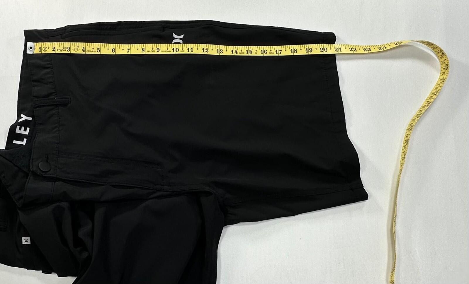 Hurley Hurley Flat Front Chino Shorts Black Mens 38 Size US 38 / EU 54 - 7 Thumbnail