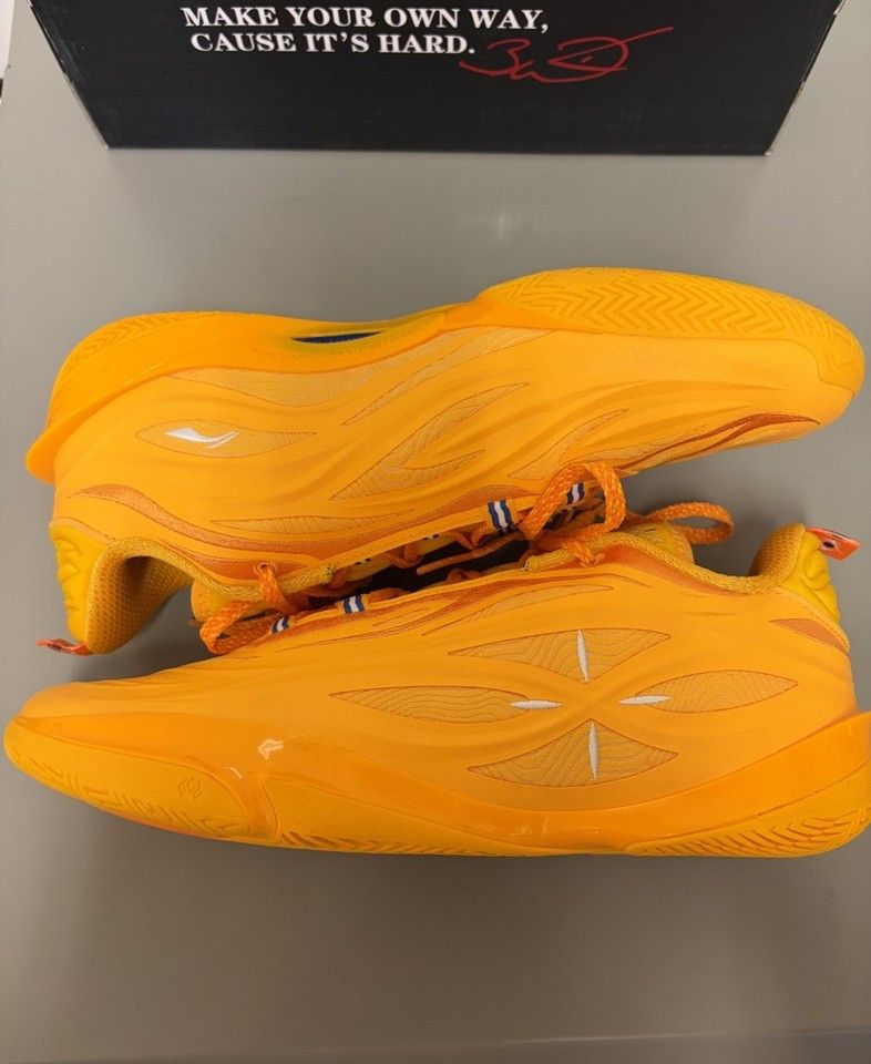 Li-Ning Li-Ning Way Of Wade 808 5 Ultra V2 Orange size 9 ABAV045-16 Size US 9 / EU 42 - 2 Thumbnail