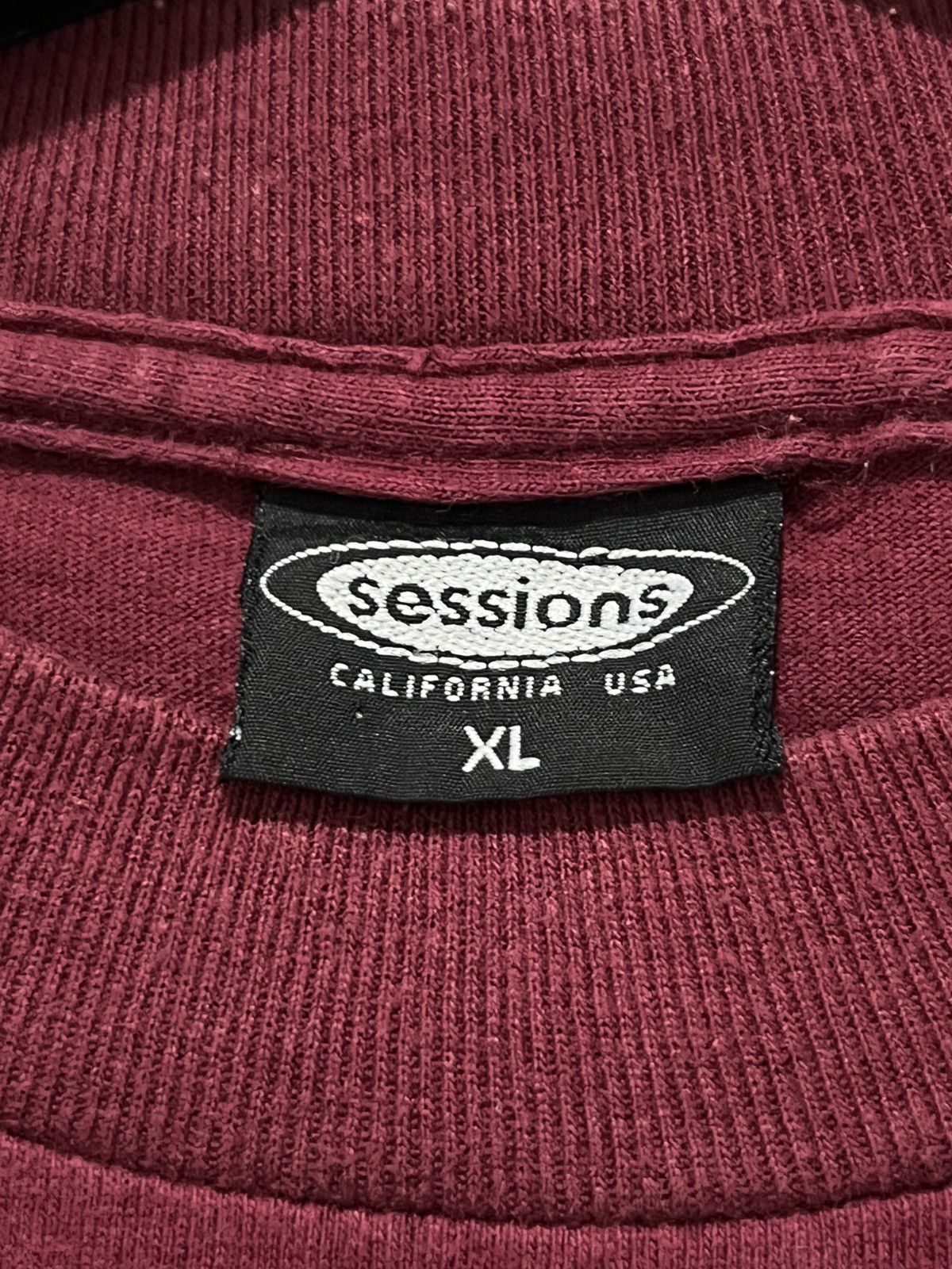 Sessions RARE! Vintage Sessions Skateboard Joker Slip T.Shirt 90s Size US XL / EU 56 / 4 - 4 Thumbnail