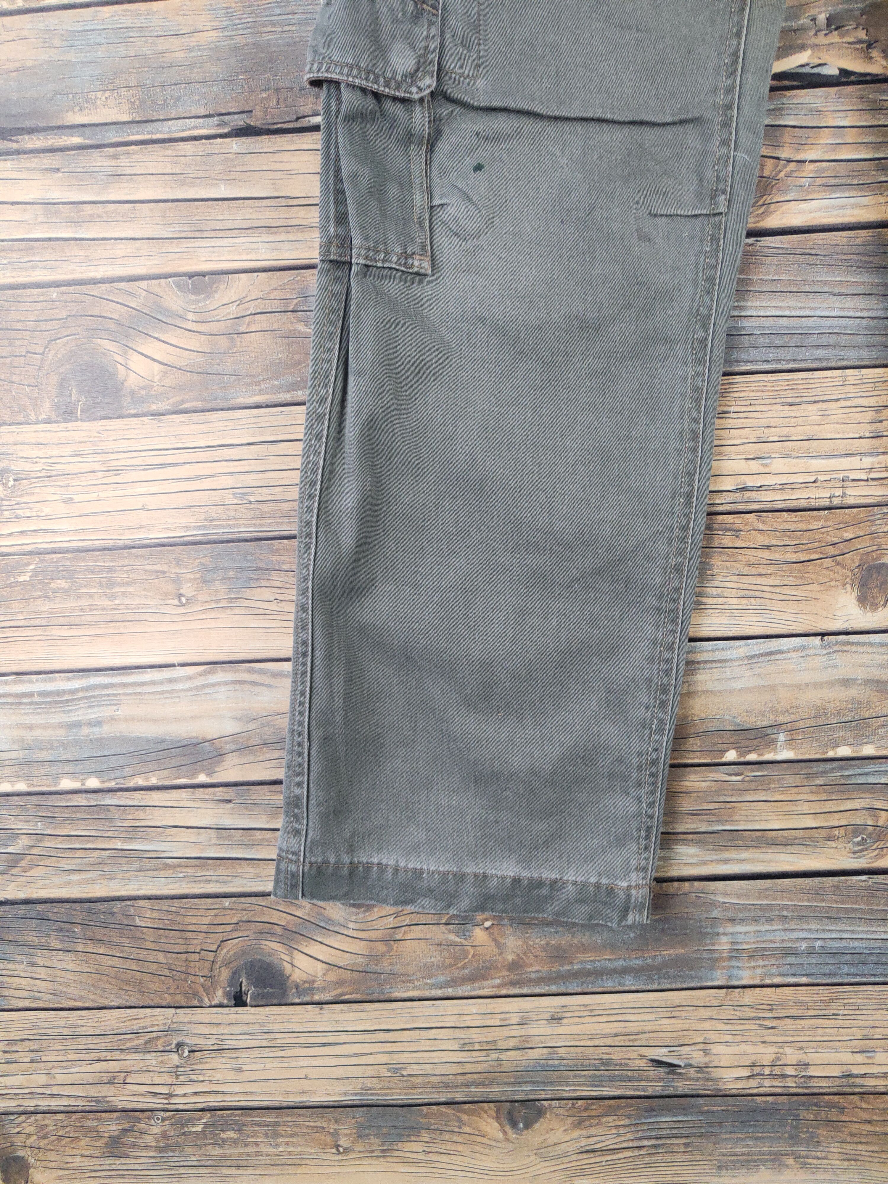 Japanese Brand DLL Ignio Green Multipocket Tactical Cargo Pants #712 Size US 31 - 4 Thumbnail