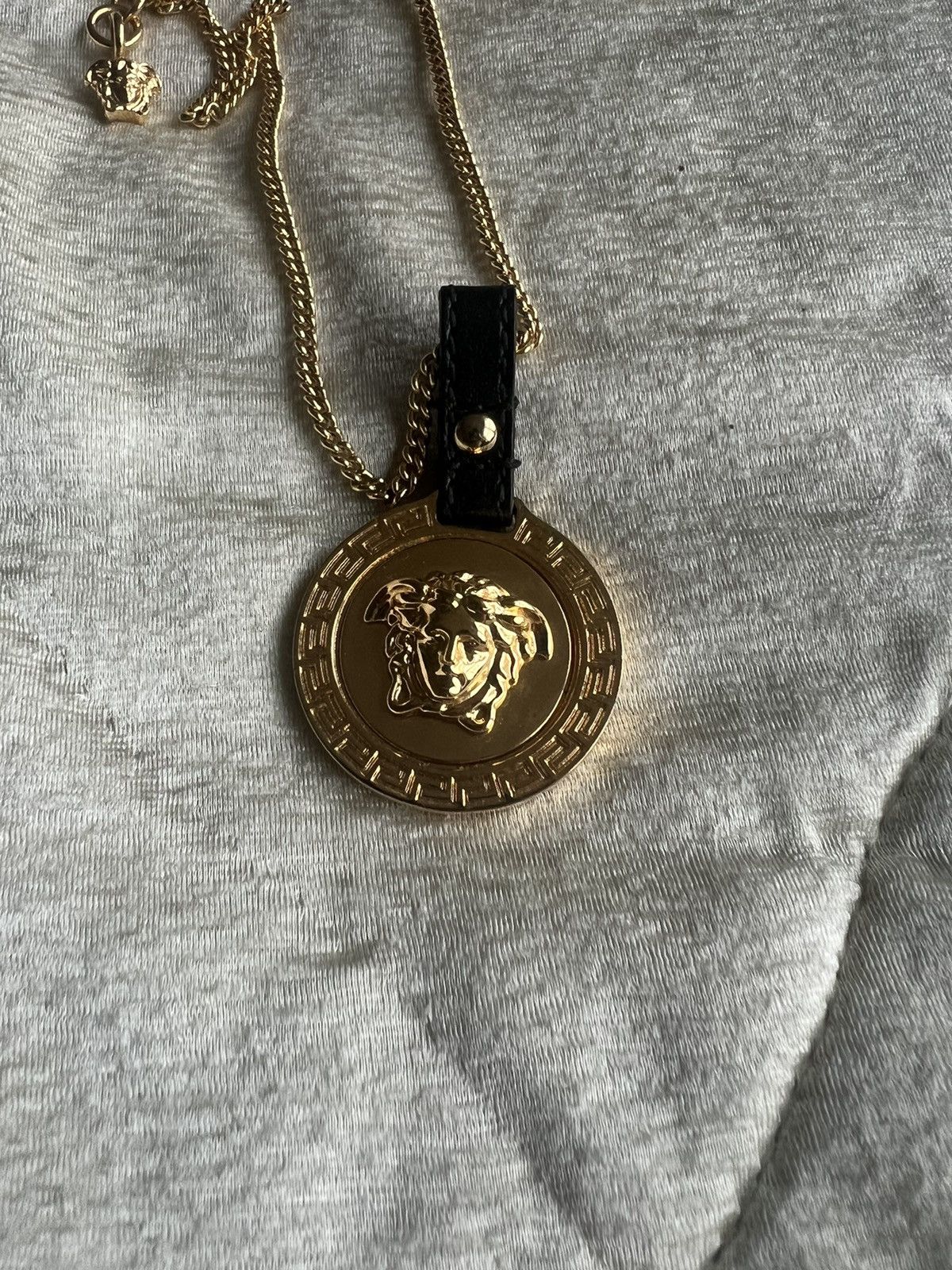 image of Versace Medusa Chain in Gold, Men's