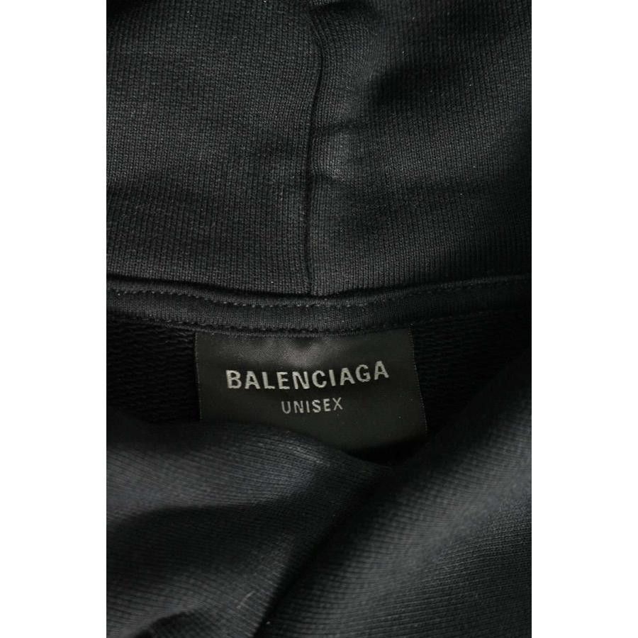 Balenciaga o1w1db10226 Gaffer Hoodie Large Fit in Black Size US XL / EU 56 / 4 - 3 Thumbnail
