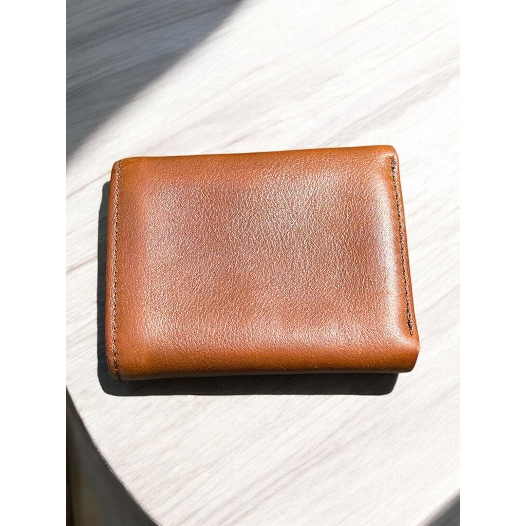 Levi's Men's Brown Levi's Leather 3 tier Wallet Double bill section Size ONE SIZE - 2 Thumbnail