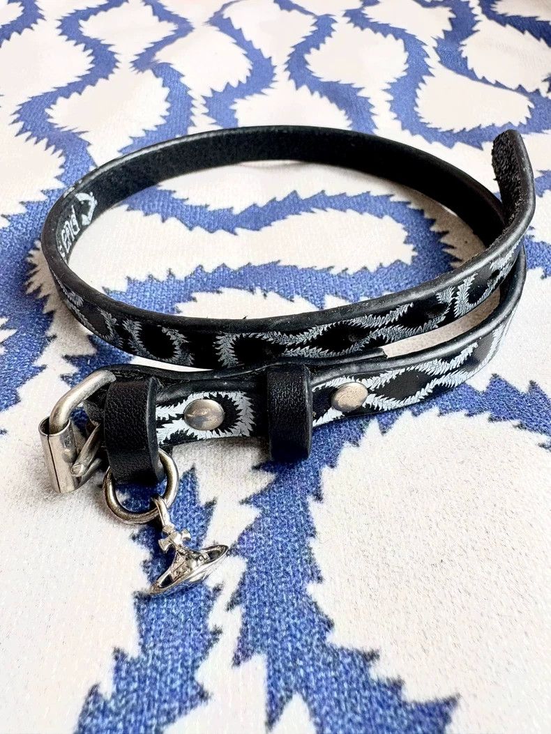 Vivienne Westwood Vivienne Westwood Vintage Pirate Pattern Choker - dmc Size ONE SIZE - 1 Thumbnail