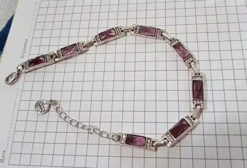 High Sport × Jewelry × Sterling Silver 15cm + 5cm Design Simple Chain Bracelet Size ONE SIZE - 3 Thumbnail