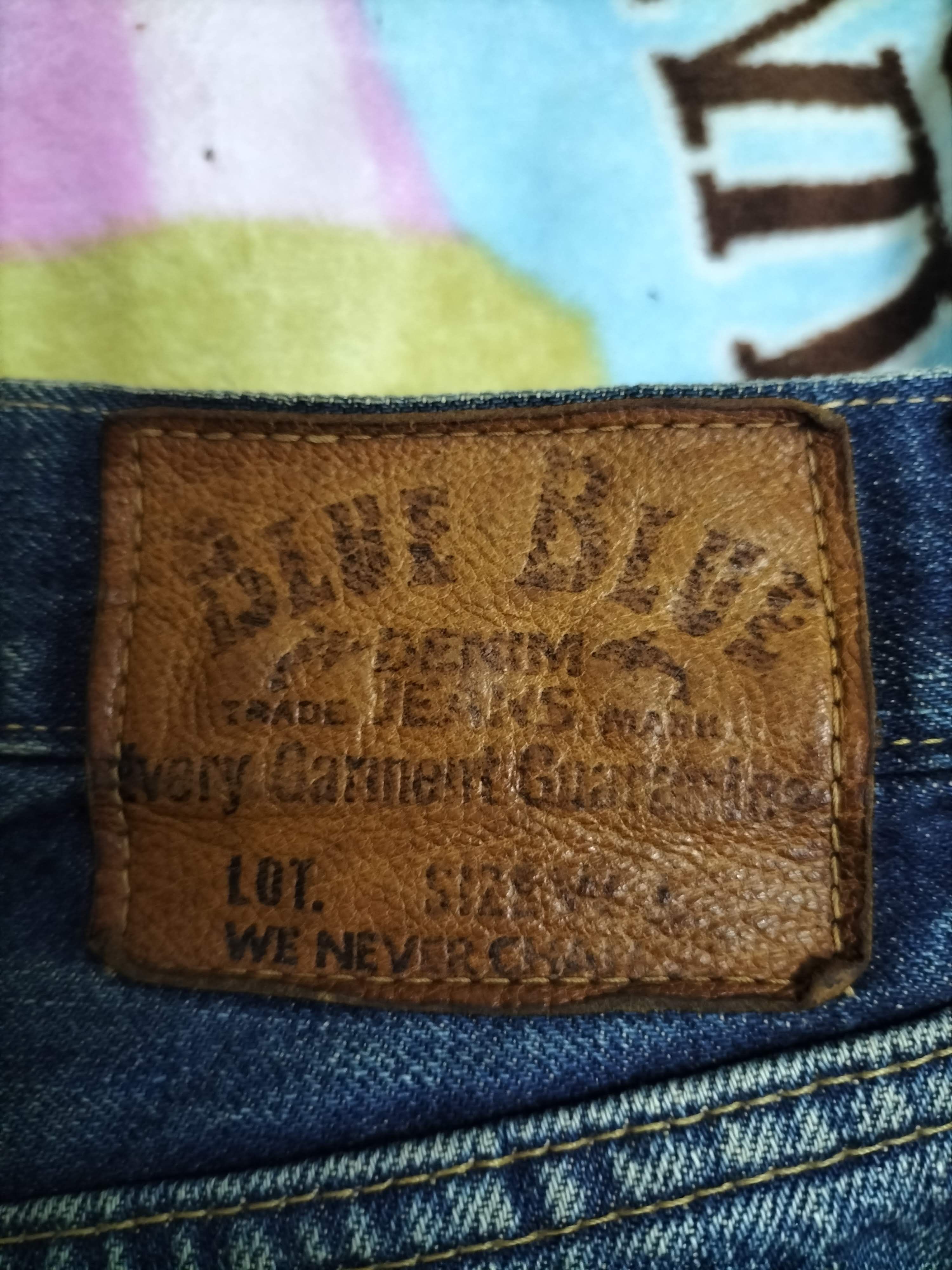 Blue Blue Japan Vintage blue blue japan selvedge jeans Size US 32 / EU 48 - 8 Thumbnail