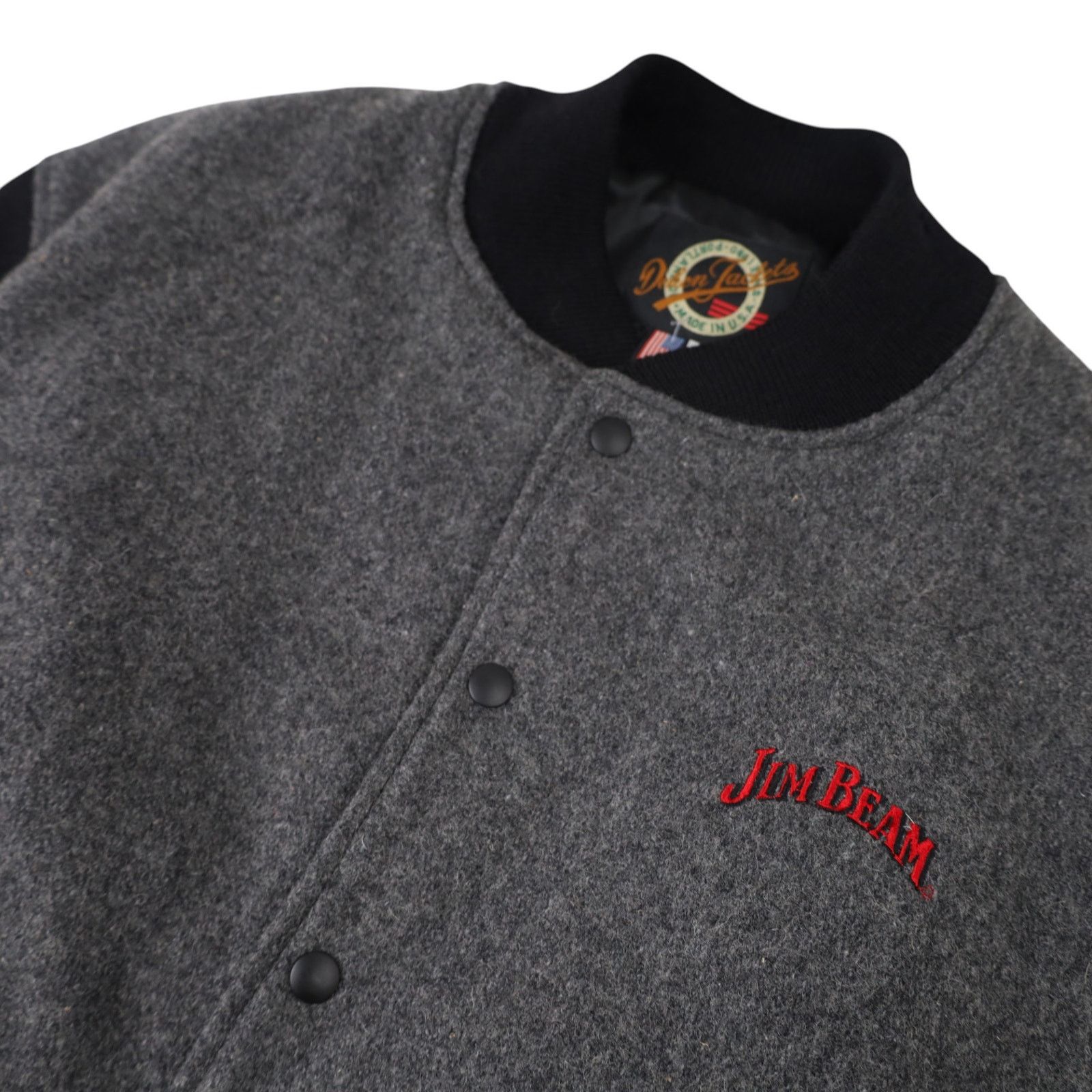 Vintage Dehen 1920 Jim Beam Wool Varsity Jacket