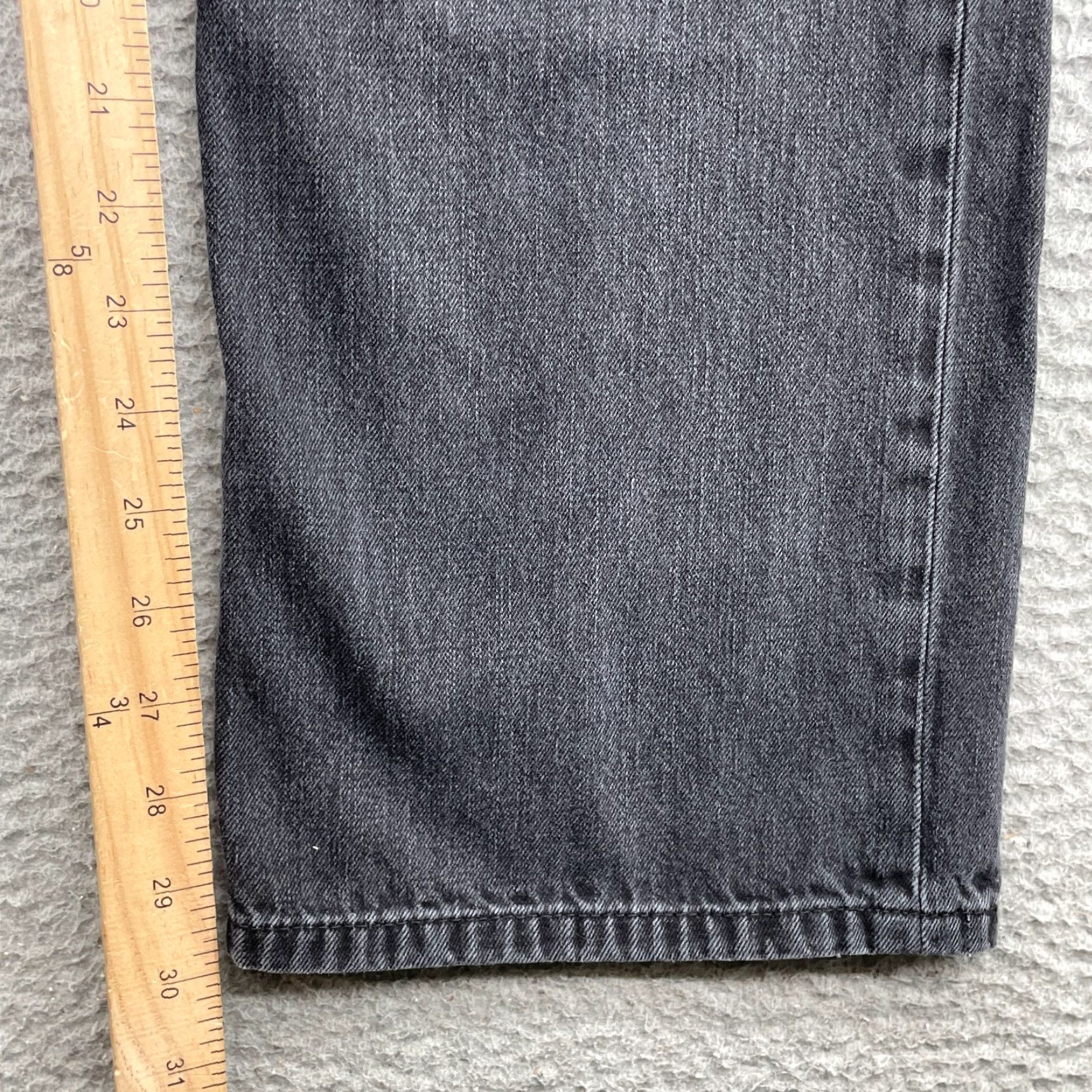 Eddie Bauer VINTAGE Eddie Bauer Jeans Mens 34x30 Black USA Classic Straight 90s Workwear Y2K Rodeo Mens Size US 34 / EU 50 - 4 Thumbnail