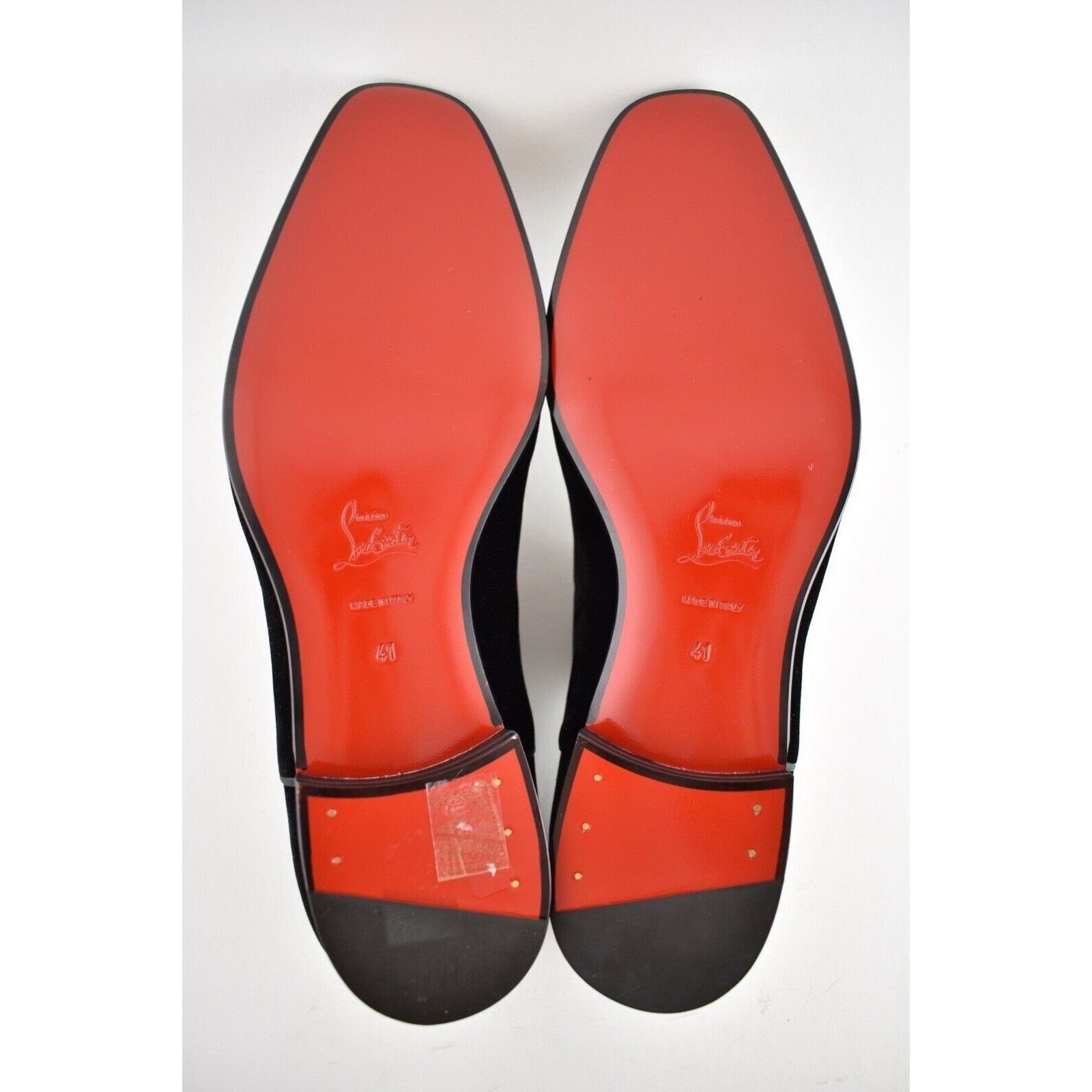 Christian Louboutin Christian Louboutin Black Velvet Oxford Dress Loafer 41 8 Size US 8 / EU 41 - 14 Thumbnail