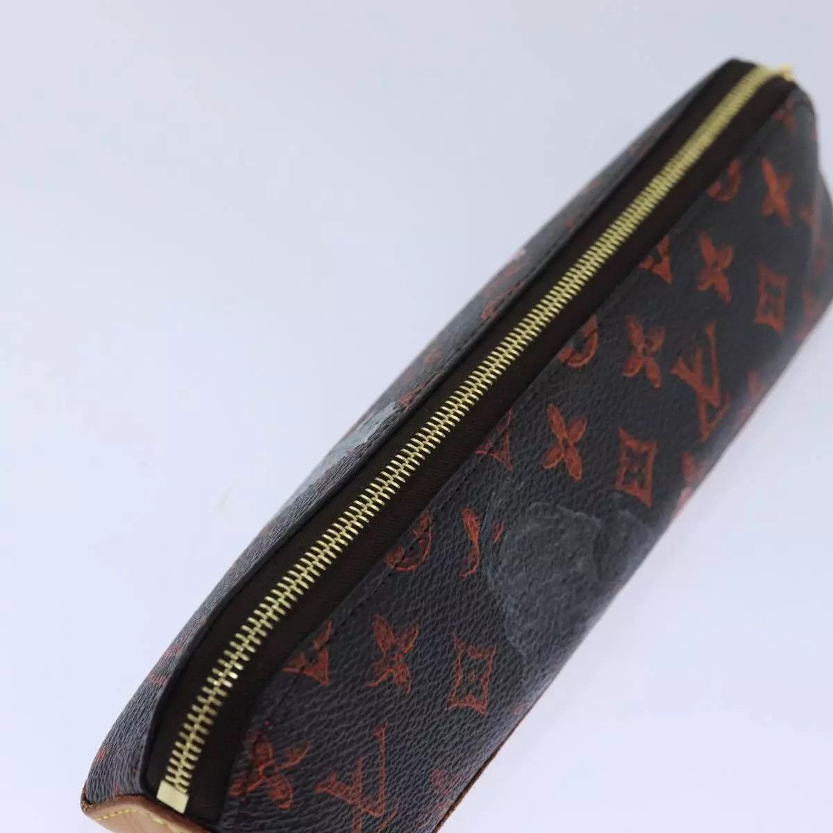 Louis Vuitton LOUIS VUITTON Catgram Trousse Elizabeth Pen Case Brown Size ONE SIZE - 8 Thumbnail