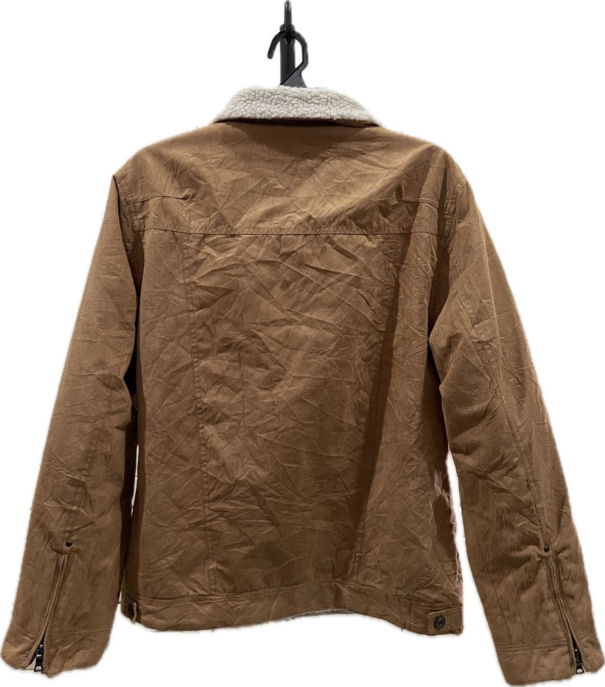 In The Attic × Japanese Brand In The Attic Wool-like Zipper Jacket with Pockets Size US L / EU 52-54 / 3 - 8 Thumbnail